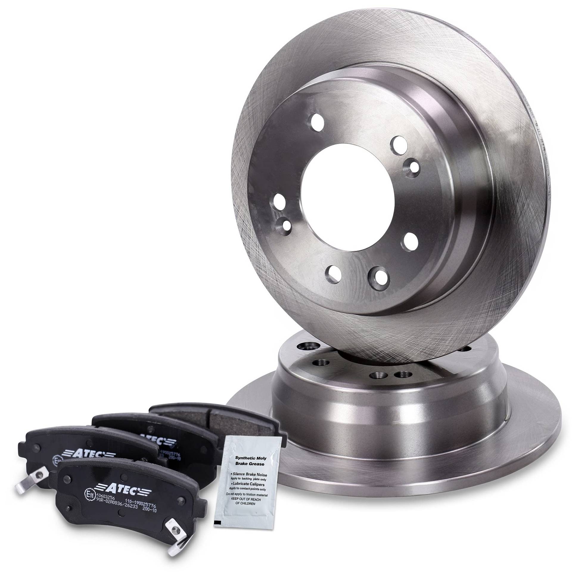 ATEC Germany Bremsenset Hinterachse inkl. Bremsscheiben Ø 262 mm Voll + Bremsbeläge Hinten ATEC Germany Bremsenset Hinterachse inkl. Bremsscheiben Ø 262 mm Voll + Bremsbeläge Hinten von ATEC Germany