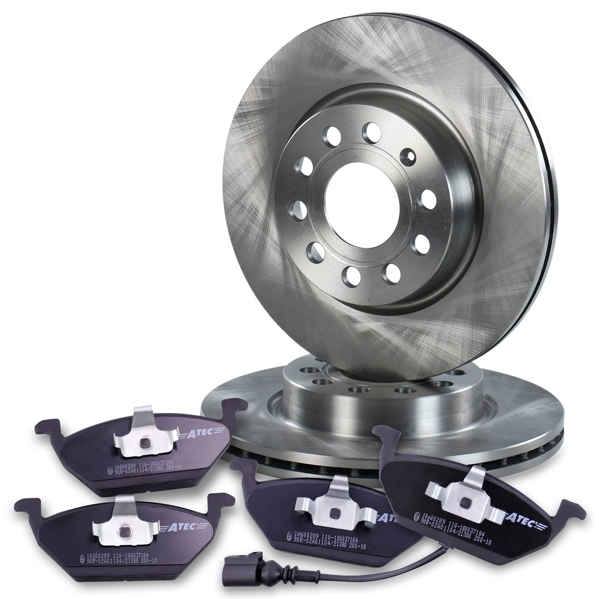 ATEC Germany Bremsenset Vorderachse inkl. Bremsscheiben Ø 280 mm Belüftet + Bremsbeläge Vorne ATEC Germany Bremsenset Vorderachse inkl. Bremsscheiben Ø 280 mm Belüftet + Bremsbeläge Vorne von ATEC Germany