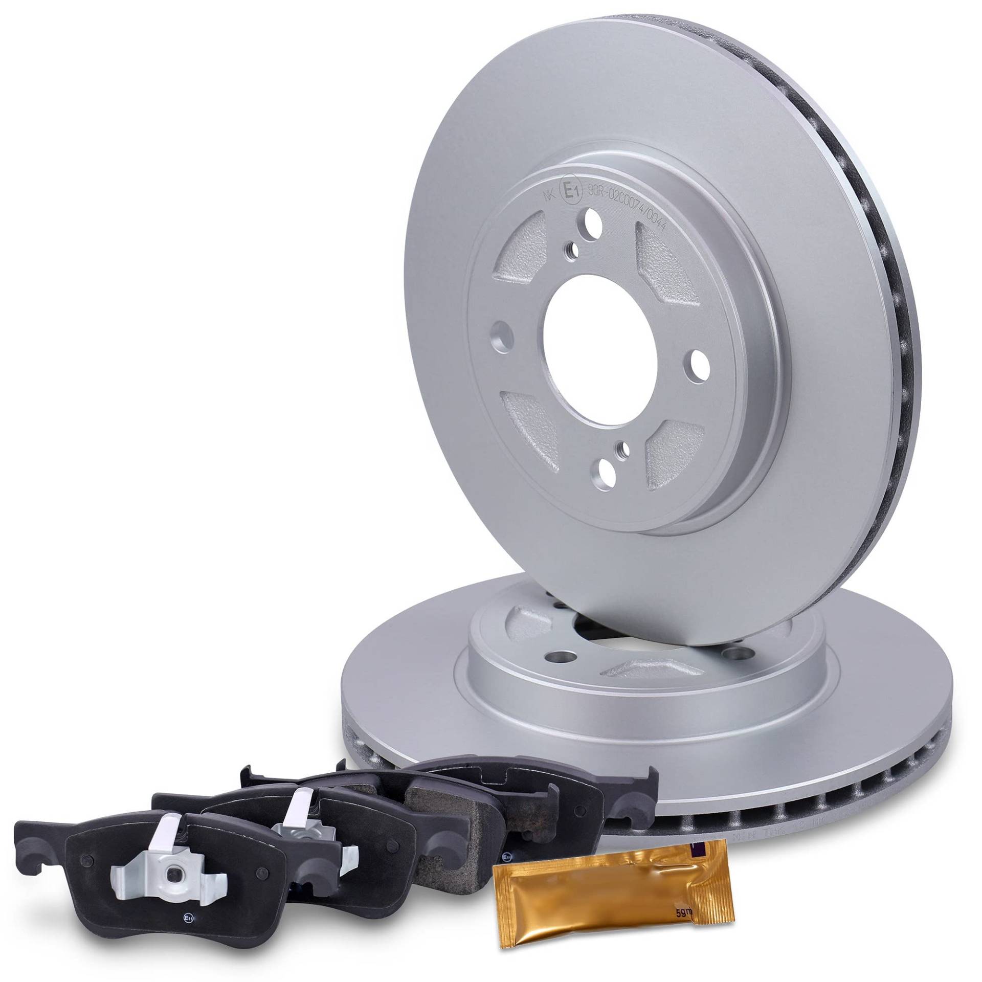 ATEC Germany Bremsenset Vorderachse inkl. Bremsscheiben Ø 283 mm Belüftet + Bremsbeläge Vorne ATEC Germany Bremsenset Vorderachse inkl. Bremsscheiben Ø 283 mm Belüftet + Bremsbeläge Vorne von ATEC Germany