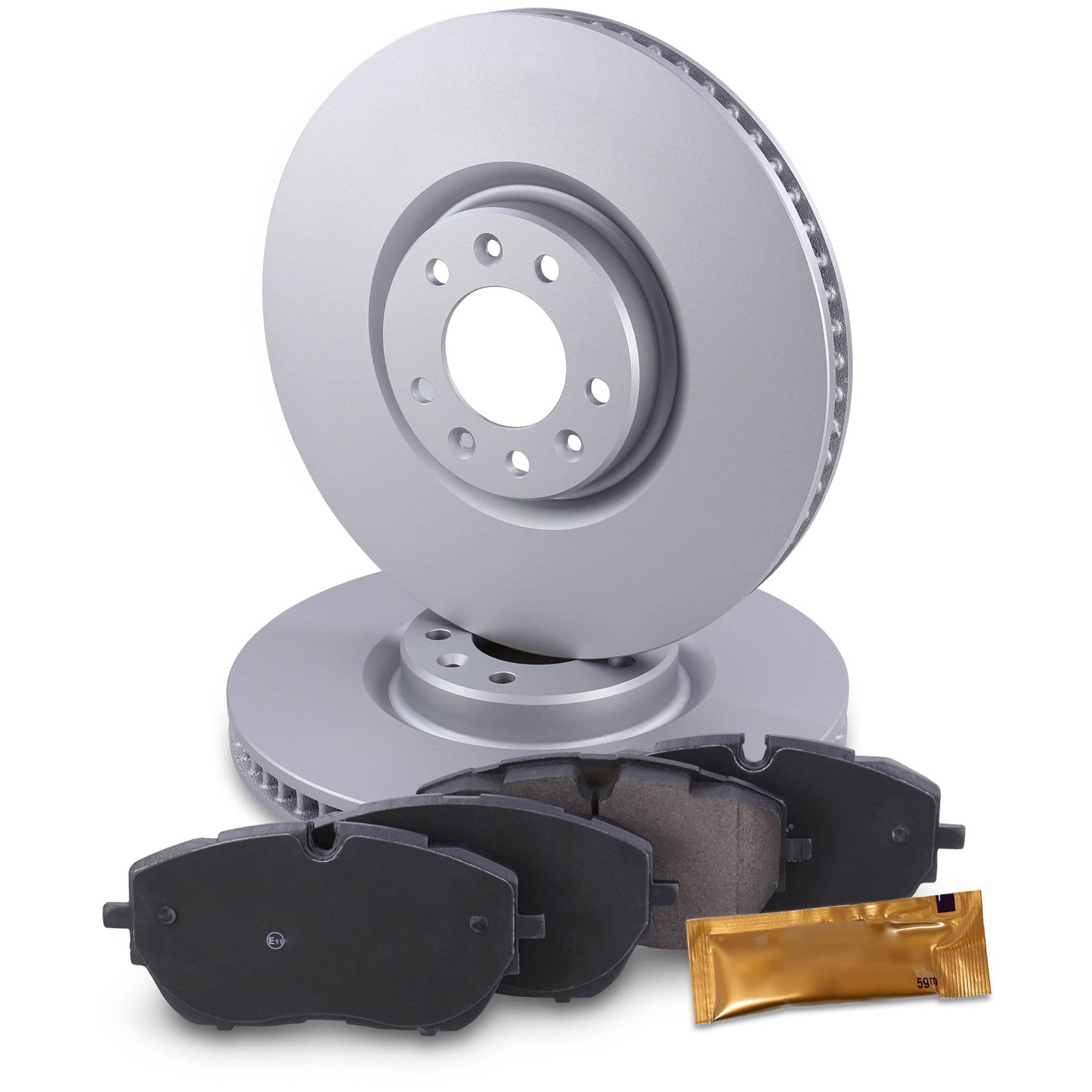 ATEC Germany Bremsenset Vorderachse inkl. Bremsscheiben Ø 330 mm Belüftet + Bremsbeläge Vorne ATEC Germany Bremsenset Vorderachse inkl. Bremsscheiben Ø 330 mm Belüftet + Bremsbeläge Vorne von ATEC Germany