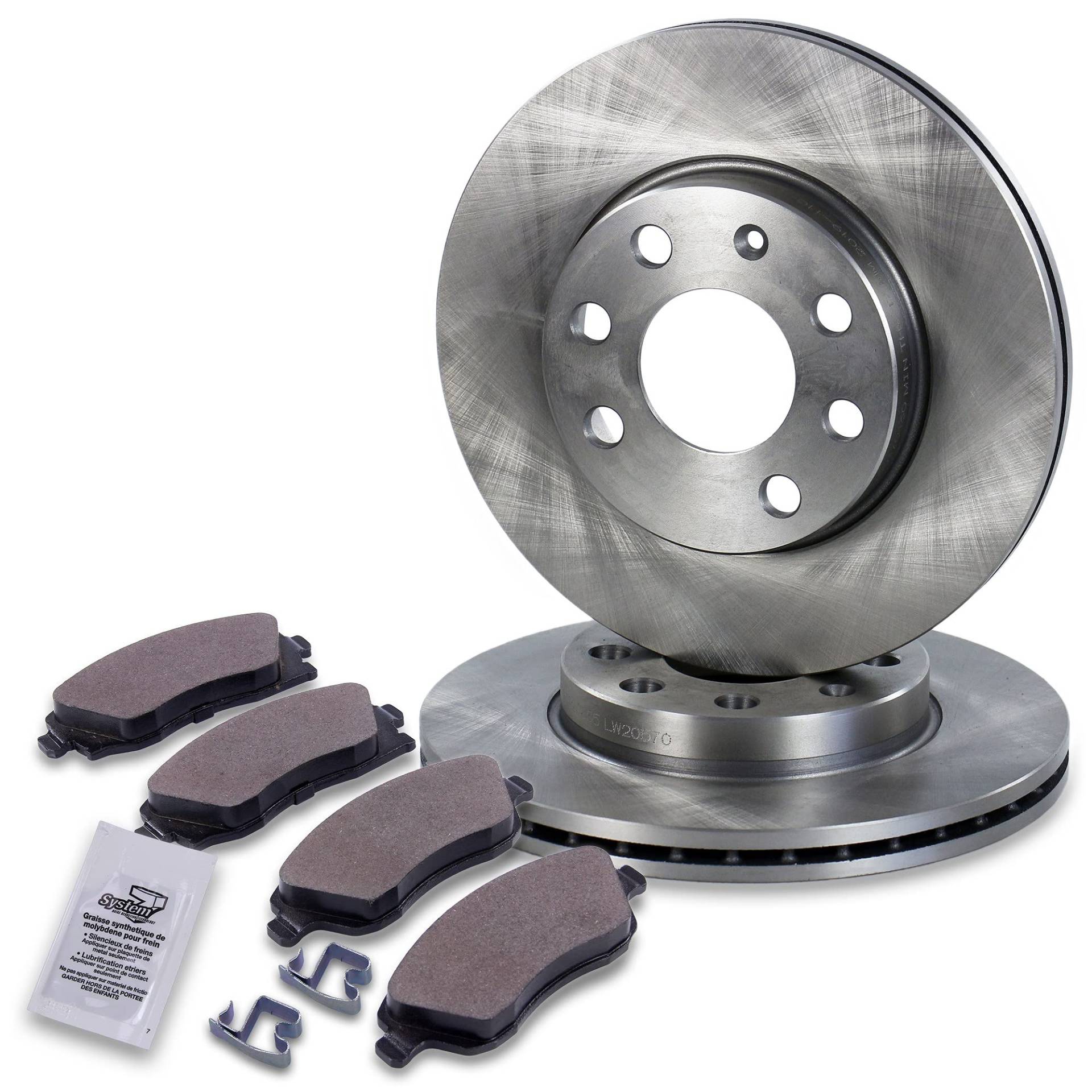 ATEC Germany Bremsenset Vorderachse inkl. Bremsscheiben Ø 240 mm Belüftet + Bremsbeläge Vorne Kompatibel mit OPEL CORSA C (X01), CORSA C Kasten/Schrägheck (X01) von ATEC Germany