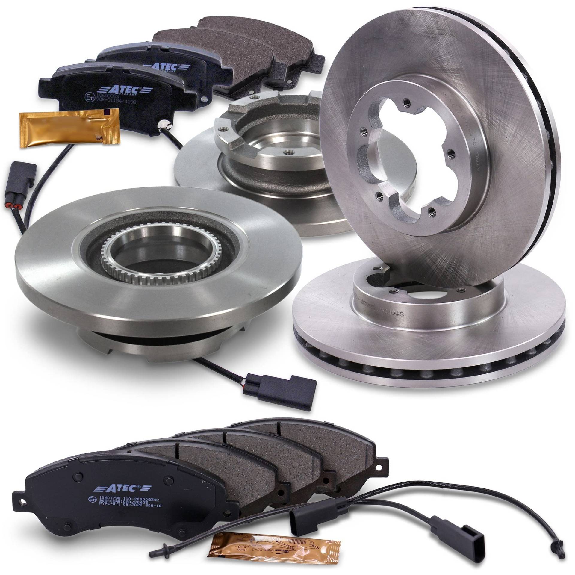 ATEC Germany Bremsenset inkl. Bremsscheiben Vorne Ø 280 mm Belüftet + Hinten Ø 280 mm Voll + Bremsbeläge Vorne & Hinten ATEC Germany Bremsenset inkl. Bremsscheiben Vorne Ø 280 mm Belüftet + Hinten Ø 280 mm Voll + Bremsbeläge Vorne & Hinten von ATEC Germany