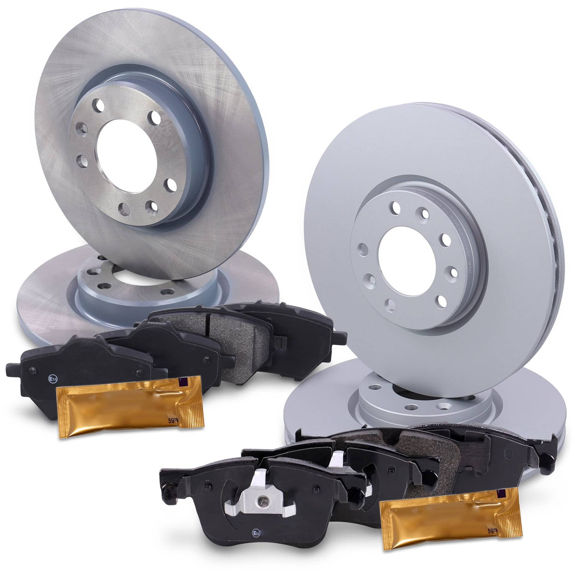 ATEC Germany Bremsenset inkl. Bremsscheiben Vorne Ø 304 mm Belüftet + Hinten Ø 268 mm Voll + Bremsbeläge Vorne & Hinten ATEC Germany Bremsenset inkl. Bremsscheiben Vorne Ø 304 mm Belüftet + Hinten Ø 268 mm Voll + Bremsbeläge Vorne & Hinten von ATEC Germany