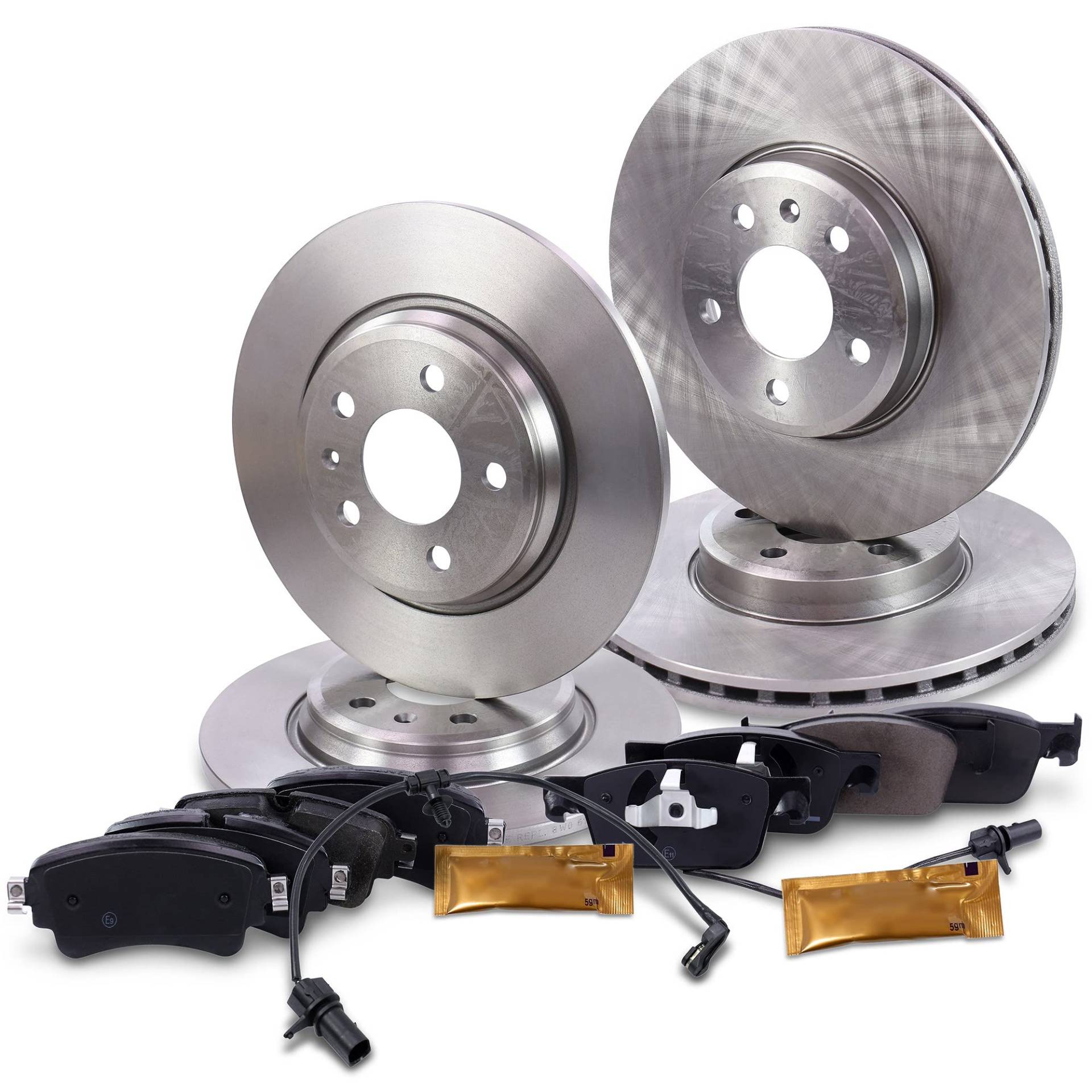 ATEC Germany Bremsenset inkl. Bremsscheiben Vorne Ø 314 mm Belüftet + Hinten Ø 300 mm Voll + Bremsbeläge Vorne & Hinten ATEC Germany Bremsenset inkl. Bremsscheiben Vorne Ø 314 mm Belüftet + Hinten Ø 300 mm Voll + Bremsbeläge Vorne & Hinten von ATEC Germany