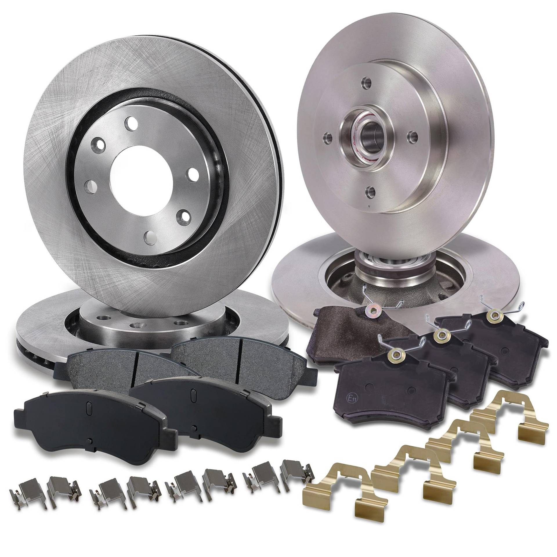 ATEC Germany Bremsenset inkl. Bremsscheiben Vorne Ø 266 mm Belüftet + Hinten Ø 249 mm Voll + Bremsbeläge Vorne & Hinten Kompatibel mit CITROËN C4, OPEL CROSSLAND (P17, P2QO), PEUGEOT 307 ATEC Germany Bremsenset inkl. Bremsscheiben Vorne Ø 266 mm Belüftet + Hinten Ø 249 mm Voll + Bremsbeläge Vorne & Hinten Kompatibel mit CITROËN C4, OPEL CROSSLAND (P17, P2QO), PEUGEOT 307 von ATEC Germany