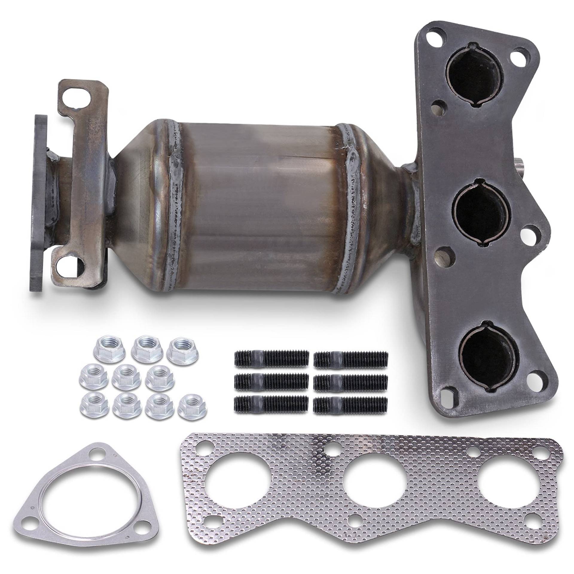 ATEC Germany Katalysator inkl. Anbaumaterial Kompatibel mit SEAT IBIZA 3 (6L1), SKODA FABIA 1 (6Y2, 6Y5, 6Y3), FABIA 2 (542), FABIA 2 Kombi (545), VW FOX Schrägheck (5Z1, 5Z3, 5Z4), POLO (9N_, 9A_) von ATEC Germany