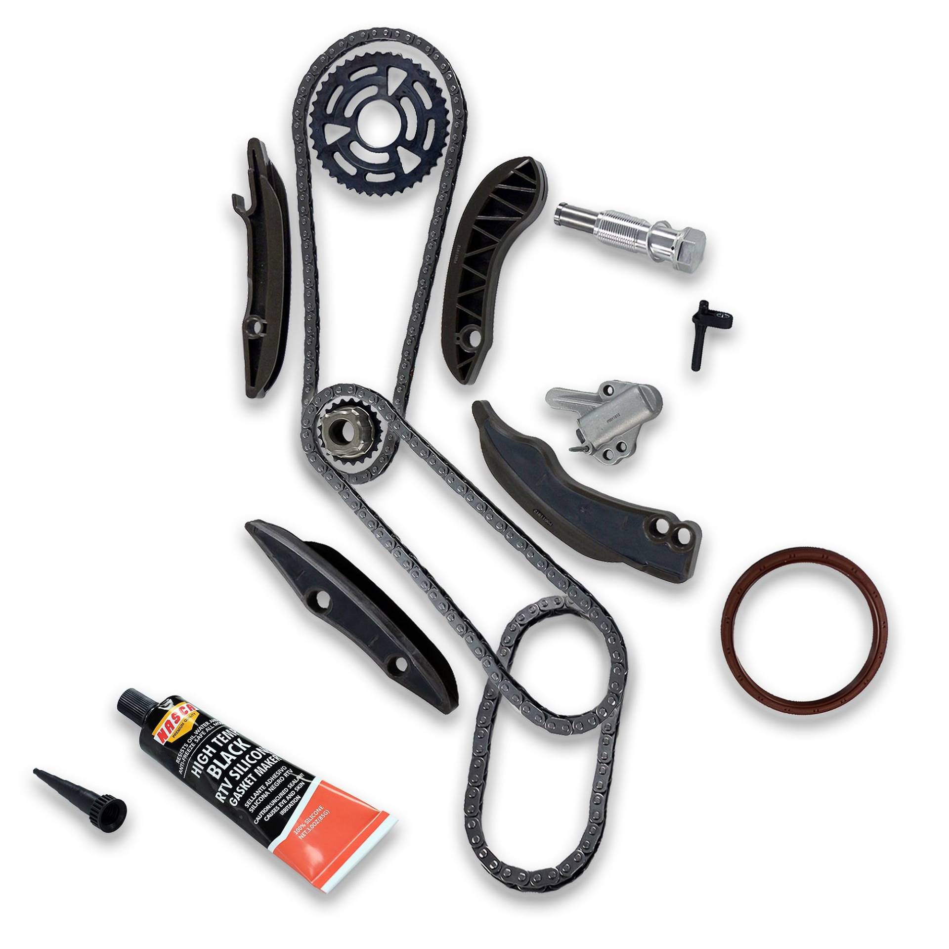 ATEC Germany Steuerkettensatz mit Zahnrad inkl. Dichtungen Kompatibel mit BMW 1er, 2er, 3er, 4er, 5er, X1, X3, X5; MINI; TOYOTA AURIS, AVENSIS, RAV 4, VERSO von ATEC Germany