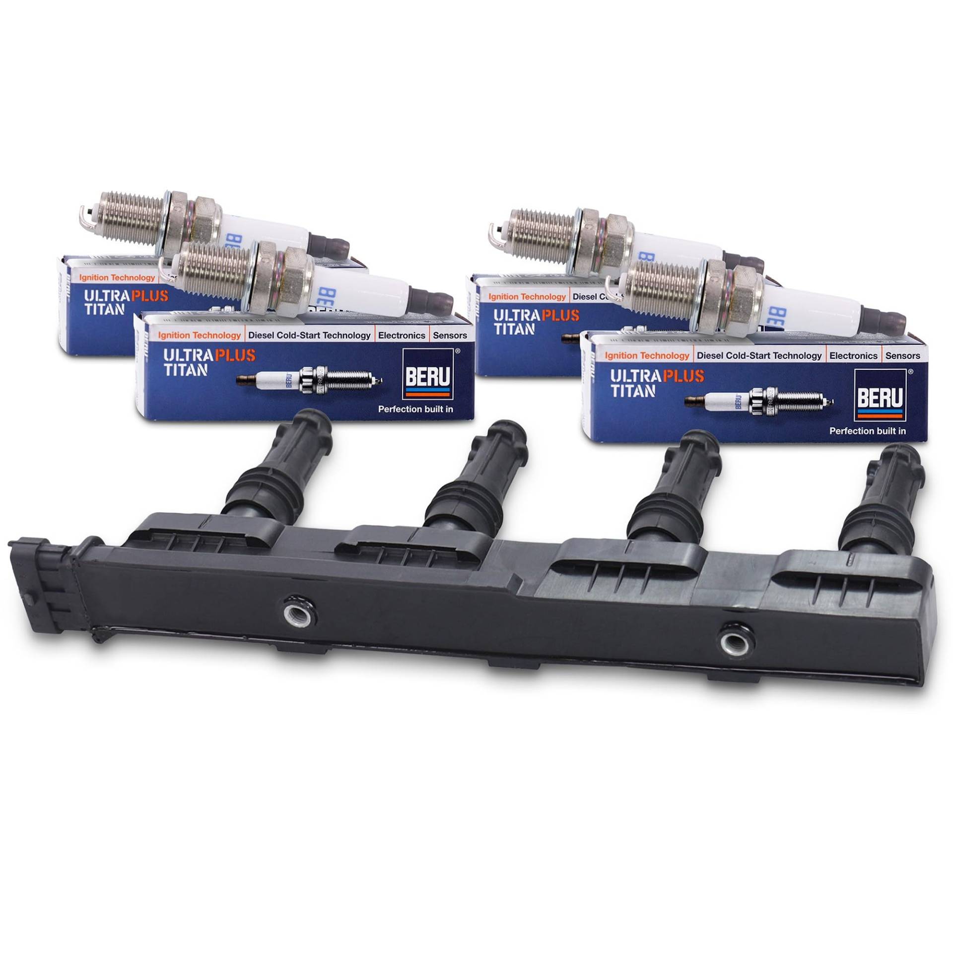 ATEC Germany Zündspule + 4x Zündkerze ATEC Germany Zündspule + 4x Zündkerze von ATEC Germany
