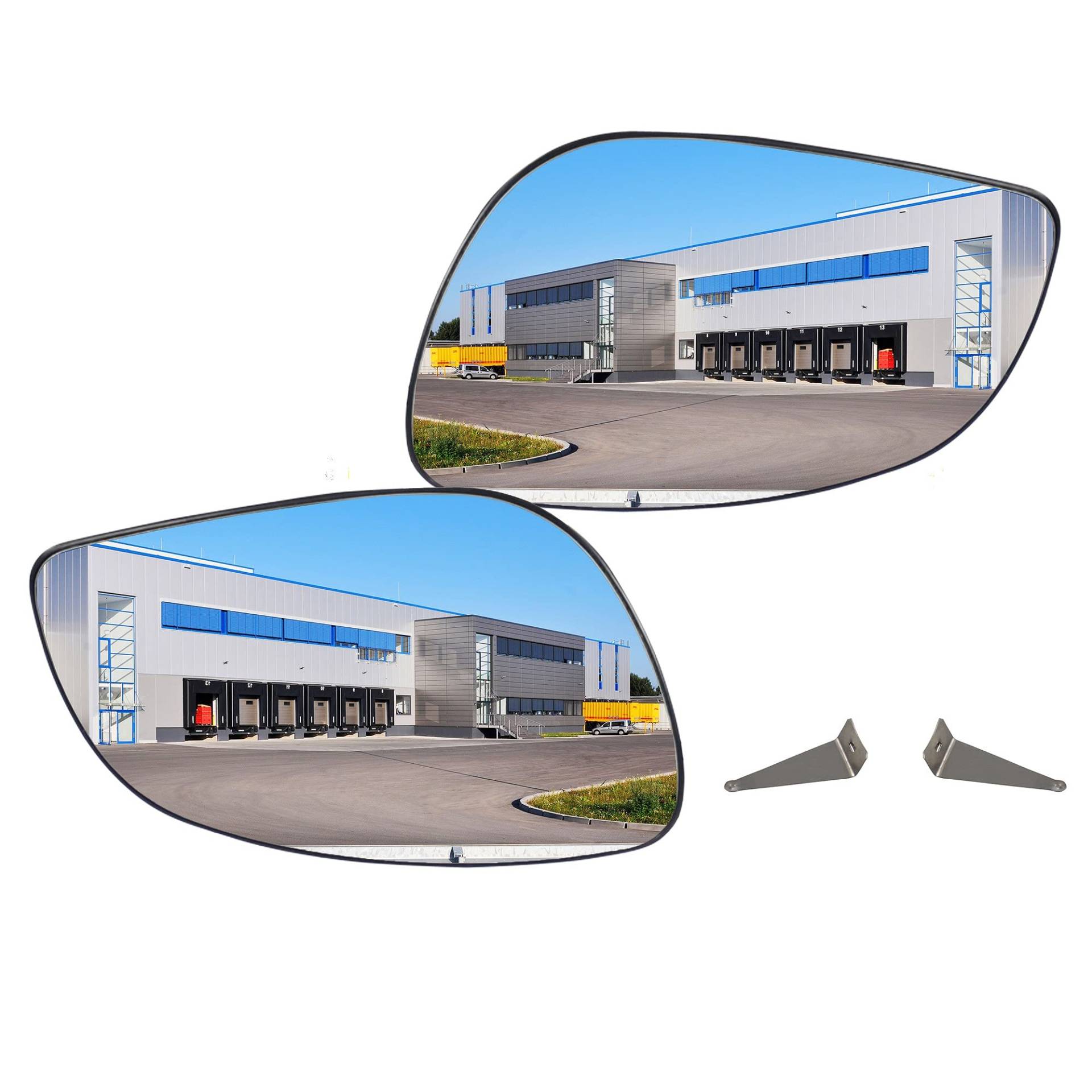 BESTPRICE 1x Spiegelglas links aspährisch & rechts konvex beheizt Außenspiegel SeitenspiegelglasKompatibel mit OPEL SIGNUM CC (Z03), VECTRA C (Z02), VECTRA C Caravan (Z02), VECTRA C CC (Z02) von ATEC Germany