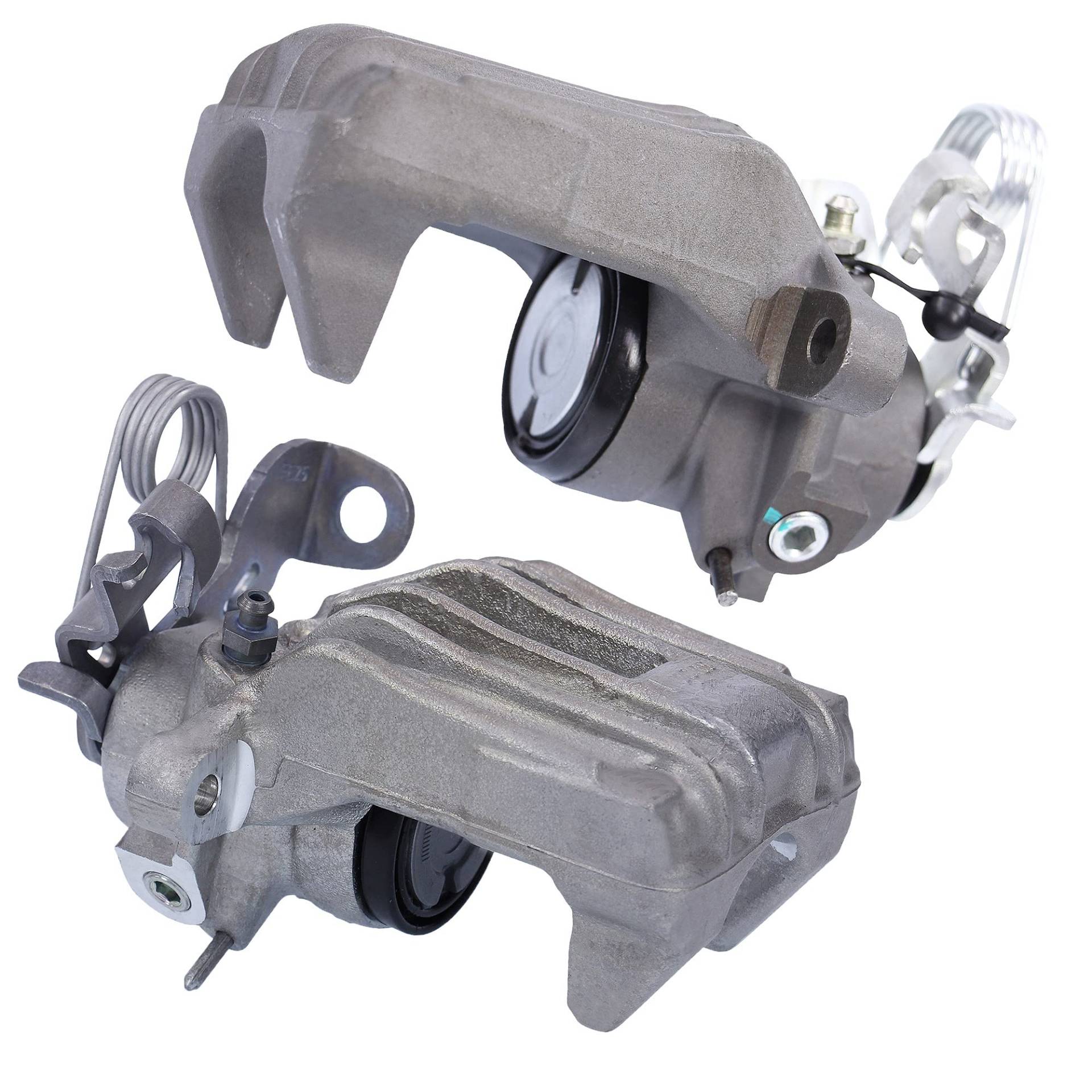 BESTPRICE 2x Bremssattel hinten links und rechts Bremszange Faustsattel ohne Halter, Kompatibel mit A udi A4 B6 (8E2) (8E5) (8H7), A4 B7 (8EC) (8ED) (8HE), SEAT EXEO (3R2)(3R5) von ENVA MADE FOR QUALITY