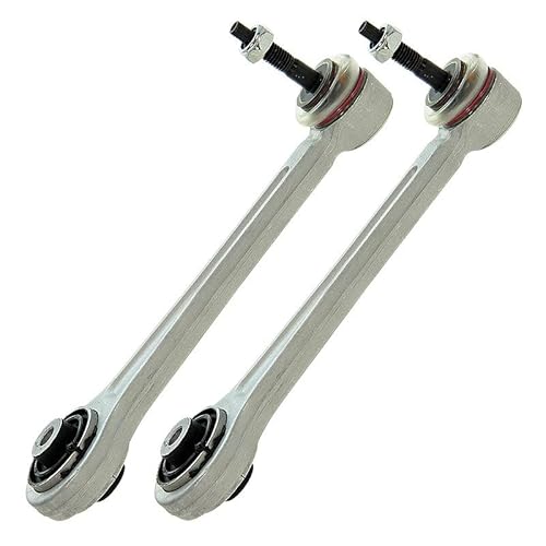 2x Querlenker HINTERACHSE OBEN VORNE LINKS UND RECHTS MIT LAGERBUCHSE UND TRAGGELENK INKL. MUTTERN, NICHT PASSEND BEI M-FAHRWERK, von BESTPRICE
