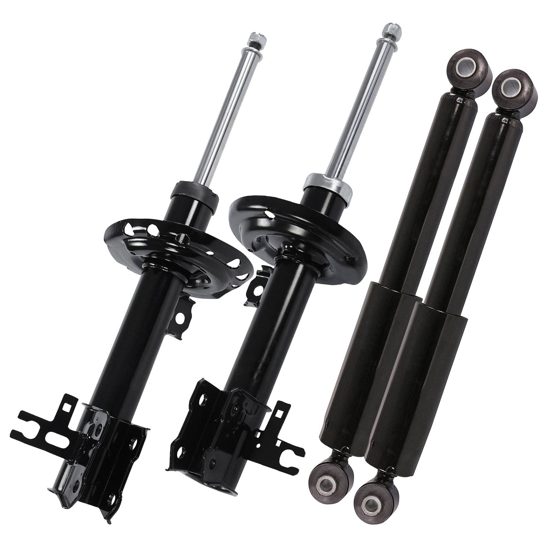 BESTPRICE 4x Gasdruck Stoßdämpfer Vorne und Hinten Federbein, Kompatibel mit OPEL ASTRA H (A04), ASTRA H GTC (A04), ASTRA H Stufenheck (A04), ASTRA H TwinTop (A04) von BESTPRICE