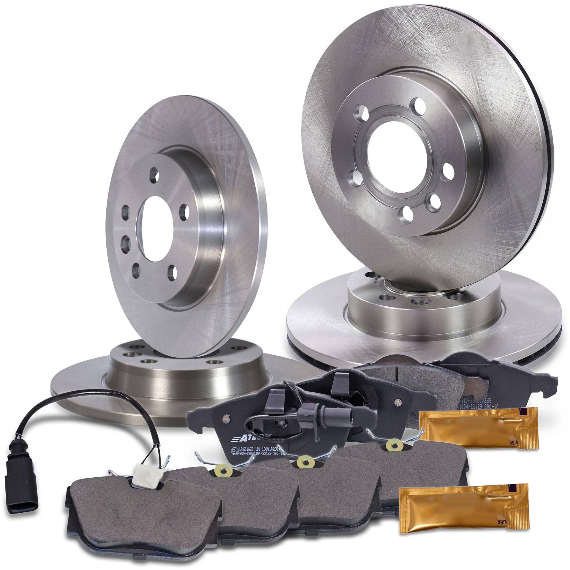BESTPRICE Bremsenset inkl. Bremsscheiben vorne Ø 280 mm + hinten Ø 280 mm + Bremsbeläge vorne und hinten BESTPRICE Bremsenset inkl. Bremsscheiben vorne Ø 280 mm + hinten Ø 280 mm + Bremsbeläge vorne und hinten von ENVA MADE FOR QUALITY
