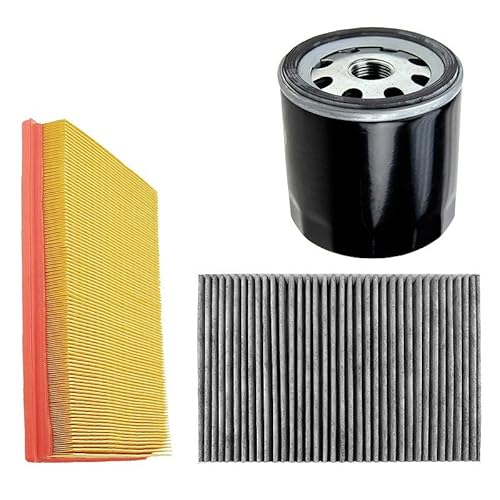 BESTPRICE Inspektionspaket Filterset mit 1x Luftfilter,1x Innenraumfilter, 1x Ölfilter von ATEC Germany