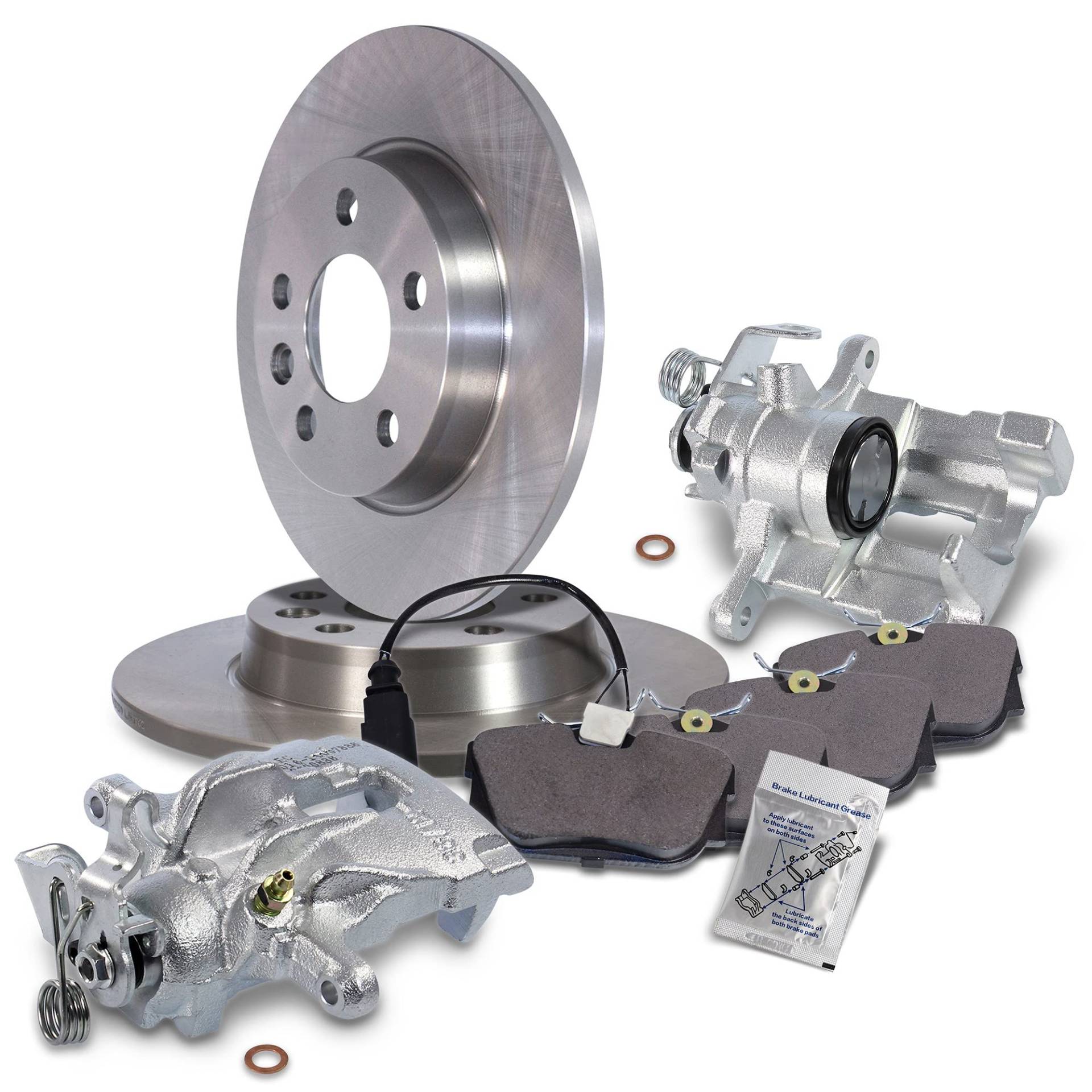 ATEC Germany Bremsenset Hinterachse inkl. Bremsscheiben Ø 280 mm Voll + Bremsbeläge Hinten & Bremssattel Hinten Kompatibel mit VW TRANSPORTER T4 ATEC Germany Bremsenset Hinterachse inkl. Bremsscheiben Ø 280 mm Voll + Bremsbeläge Hinten & Bremssattel Hinten Kompatibel mit VW TRANSPORTER T4 von ATEC Germany