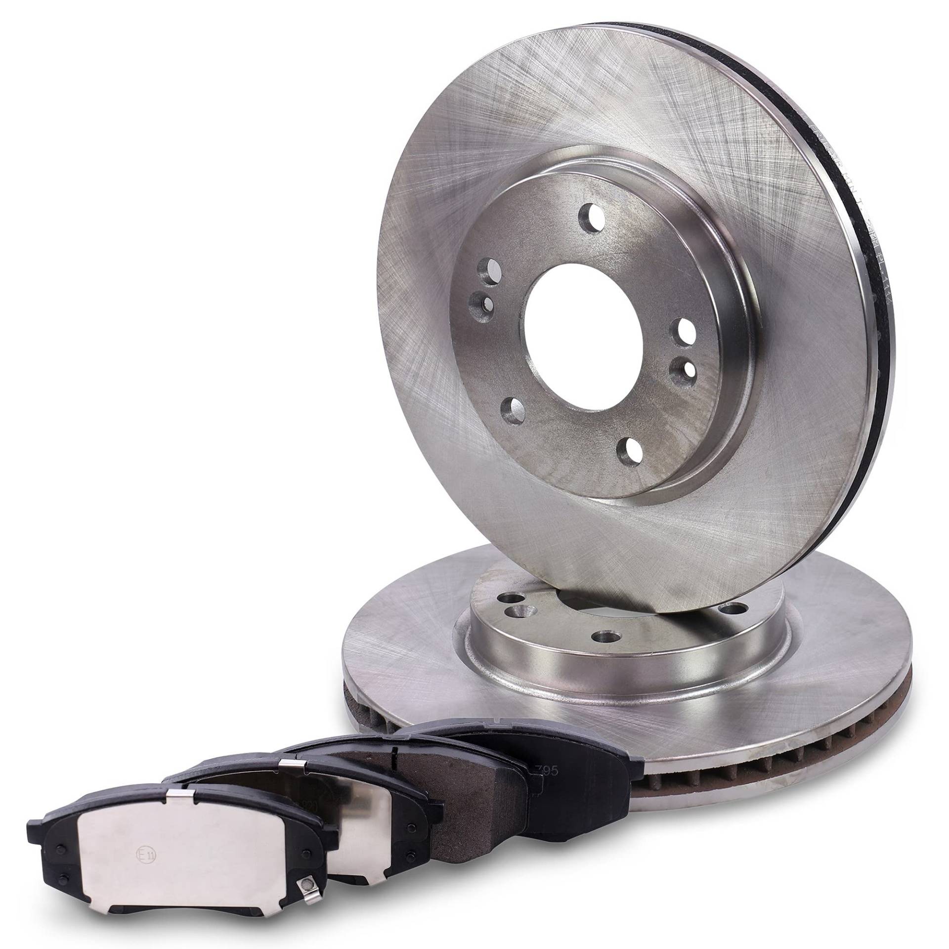 ATEC Germany Bremsenset Vorderachse inkl. Bremsscheiben Ø 280 mm Belüftet + Bremsbeläge Vorne Kompatibel mit HYUNDAI ix20 (JC), KIA SOUL II (PS) von ATEC Germany