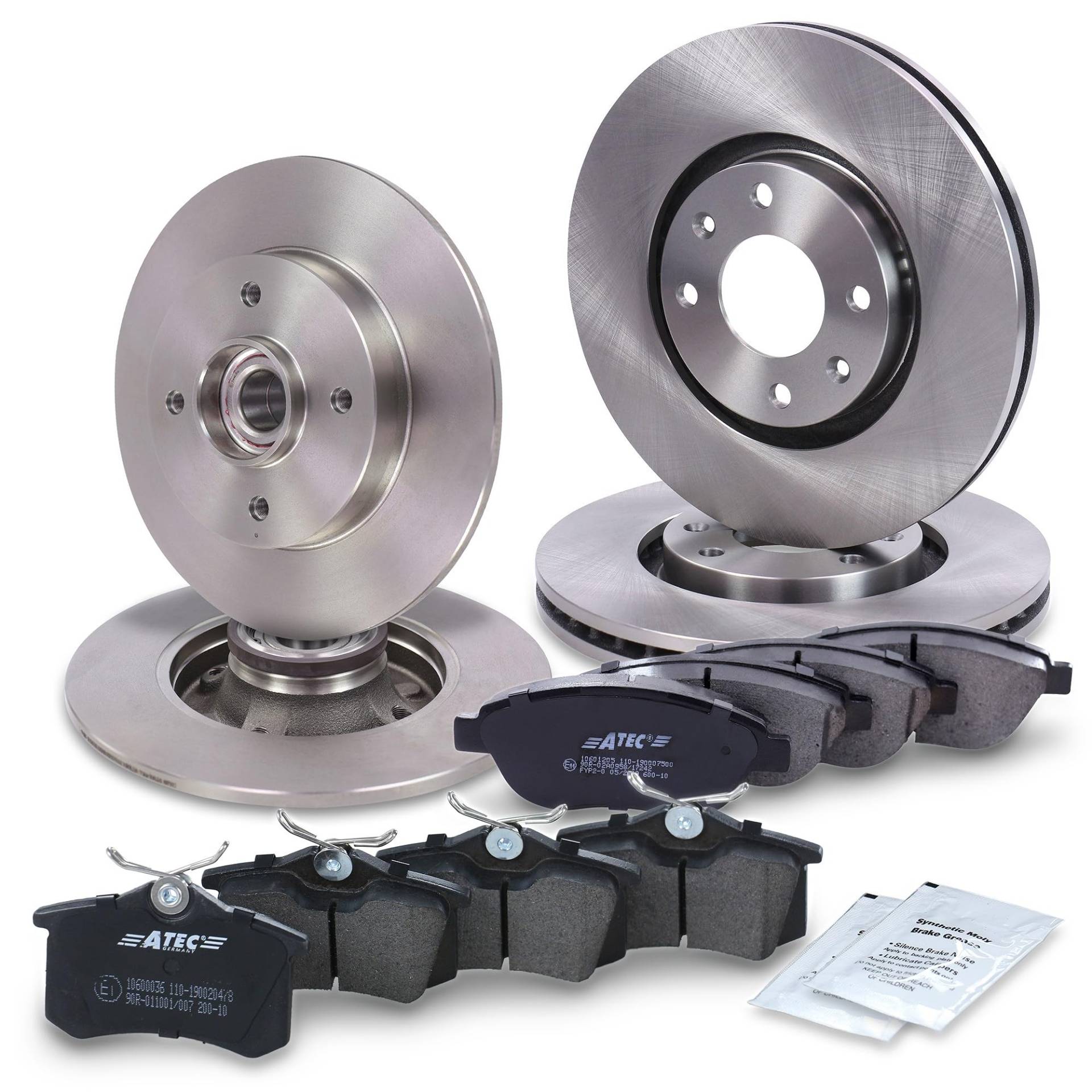 BESTPRICE Bremsenset inkl. Bremsscheiben vorne Ø 283 mm + hinten Ø 249 mm + Bremsbeläge vorne und hinten BESTPRICE Bremsenset inkl. Bremsscheiben vorne Ø 283 mm + hinten Ø 249 mm + Bremsbeläge vorne und hinten von BESTPRICE