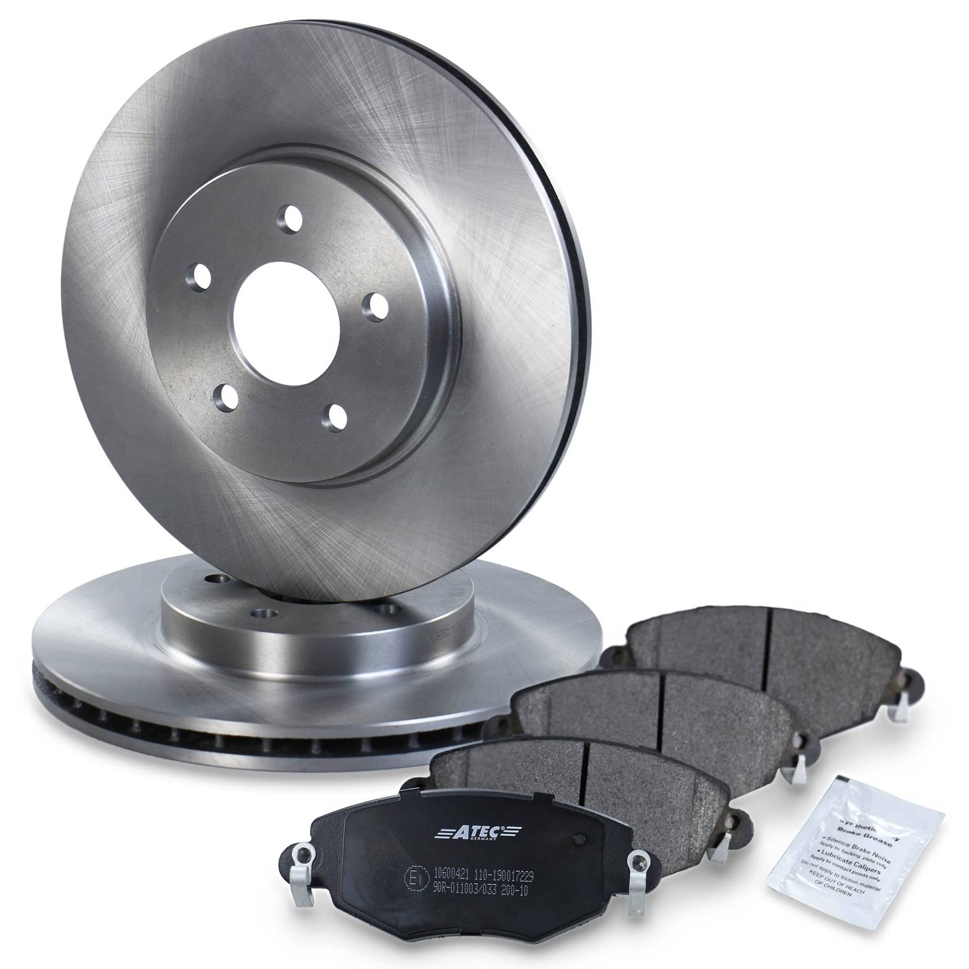 ATEC Bremsscheiben Belüftet mit Bremsbeläge Bremsklötze Vorne, Ø300 mm ATEC Bremsscheiben Belüftet mit Bremsbeläge Bremsklötze Vorne, Ø300 mm von ATEC