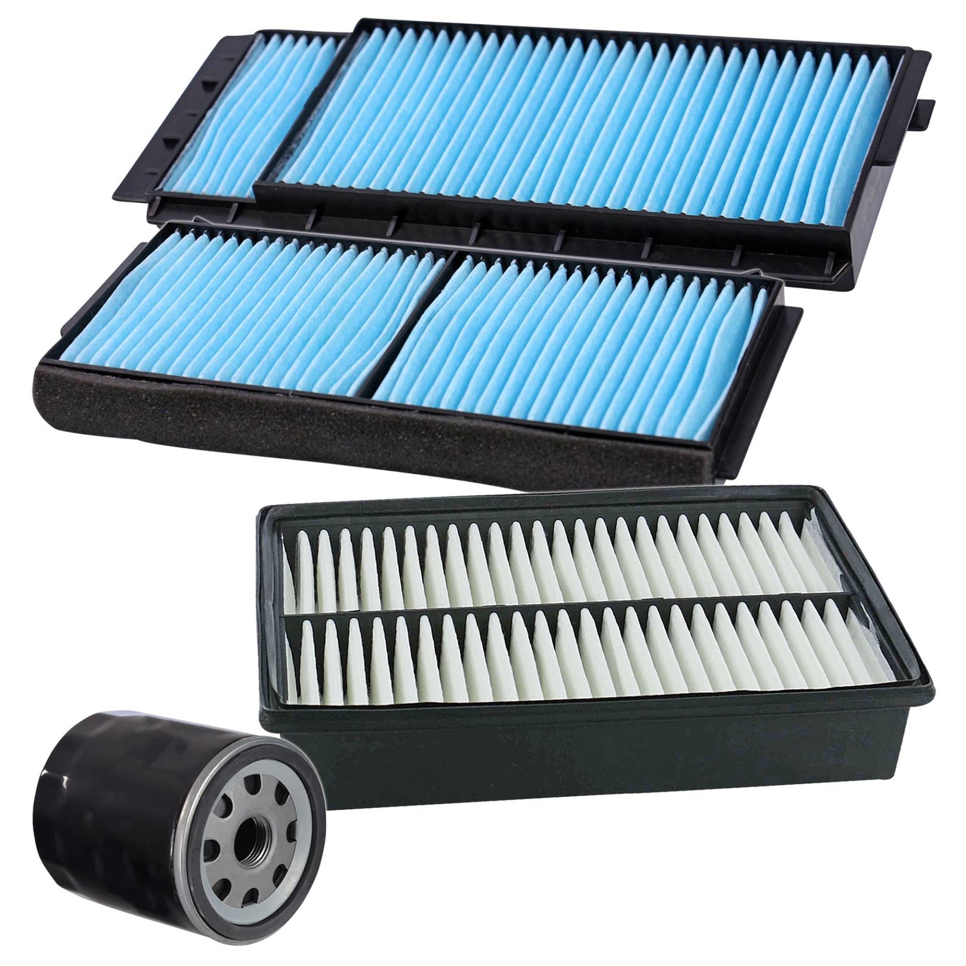 Inspektionspaket SET A 1x Ölfilter 1x Luftfilter 1x Innenraumfilter von ENVA MADE FOR QUALITY