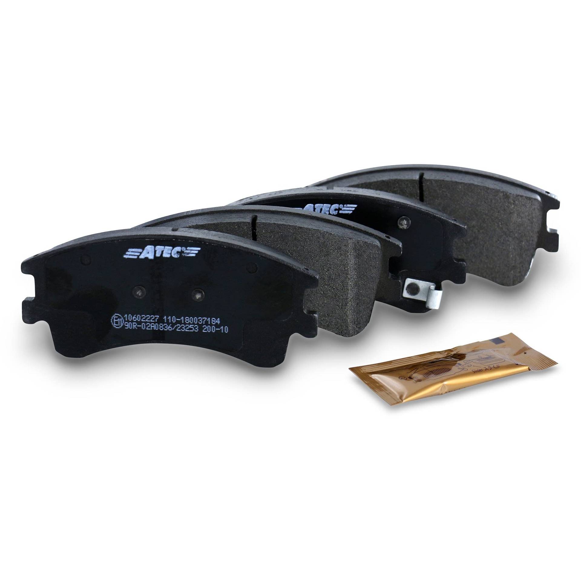 ATEC Germany Bremsbelagsatz Vorderachse, Bremsbeläge Bremsklötze vorne, 4 Stück, Kompatibel mit MAZDA 6 Hatchback (GG), 6 Station Wagon (GY), 6 Stufenheck (GG) ATEC Germany Bremsbelagsatz Vorderachse, Bremsbeläge Bremsklötze vorne, 4 Stück, Kompatibel mit MAZDA 6 Hatchback (GG), 6 Station Wagon (GY), 6 Stufenheck (GG) von ATEC Germany