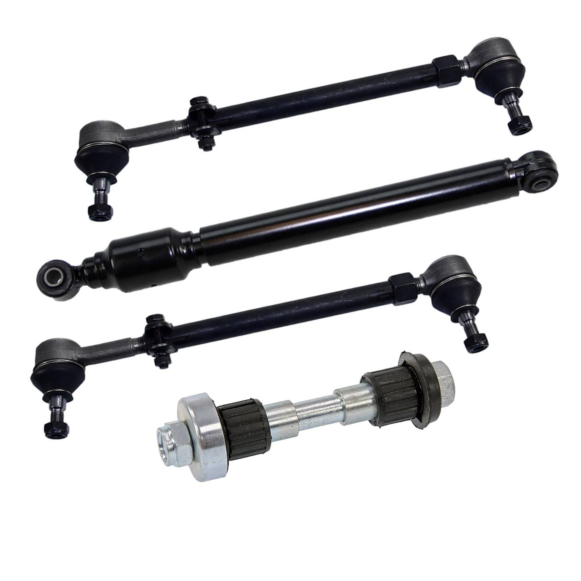 BESTPRICE 2x Spurstange inkl. Spurstangenkopf vorne links & rechts, 1x Umlenkhebel Reparatusatz, 1x Lenkungsdämpfer vorne, BESTPRICE 2x Spurstange inkl. Spurstangenkopf vorne links & rechts, 1x Umlenkhebel Reparatusatz, 1x Lenkungsdämpfer vorne, von ENVA MADE FOR QUALITY