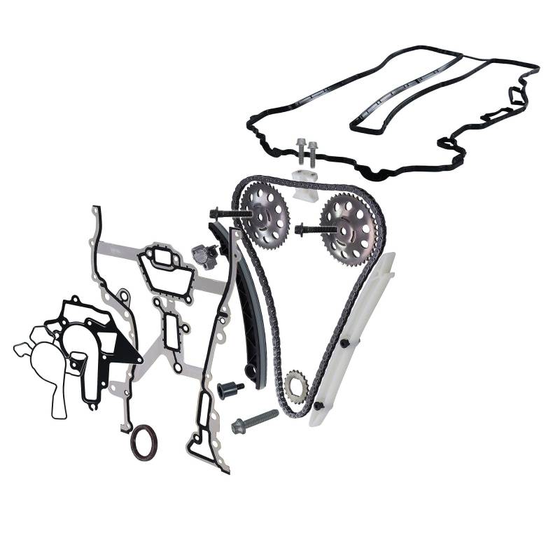 BESTPRICE Steuerkettensatz für Nockenwelle Z12XEP / Z14XEP Kompatibel mit OPEL AGILA (A) (H00), ASTRA G (T98), H (A04), COMBO, CORSA C (X01), D (S07), MERIVA A (X03), TIGRA TwinTop (X04) von ATEC Germany