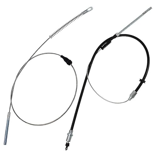 2X Handbremsseil BREMSSEIL FÜR TROMMELBREMSE HINTEN LINKS UND RECHTS, von ENVA MADE FOR QUALITY
