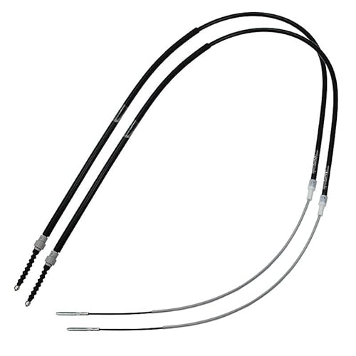 2X Handbremsseil BREMSSEIL HINTEN LINKS UND RECHTS, von ENVA MADE FOR QUALITY