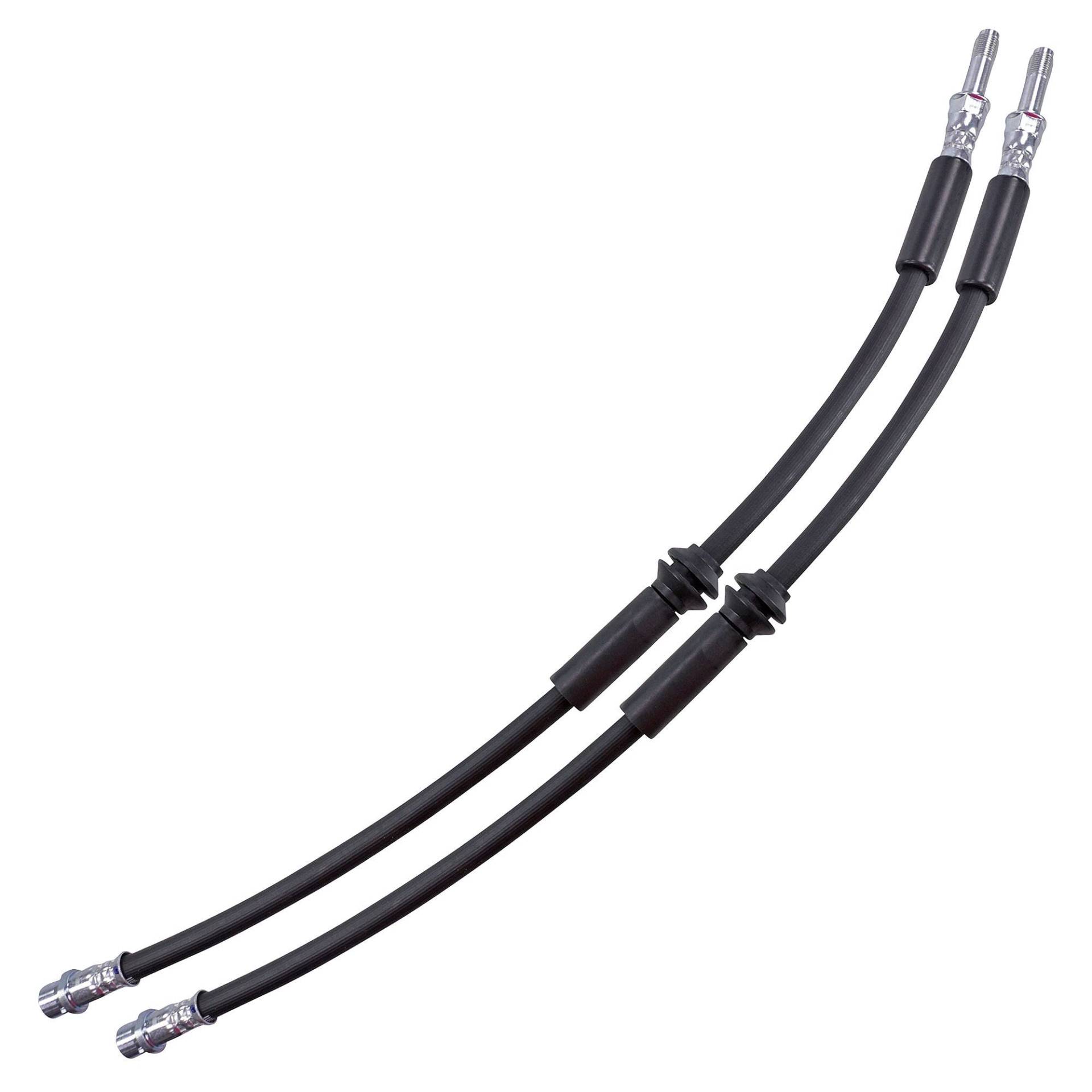 BESTPRICE 2x Bremsschlauch vorne Länge 555mm Kompatibel mit VW TRANSPORTER T5 BESTPRICE 2x Bremsschlauch vorne Länge 555mm Kompatibel mit VW TRANSPORTER T5 von ATEC Germany