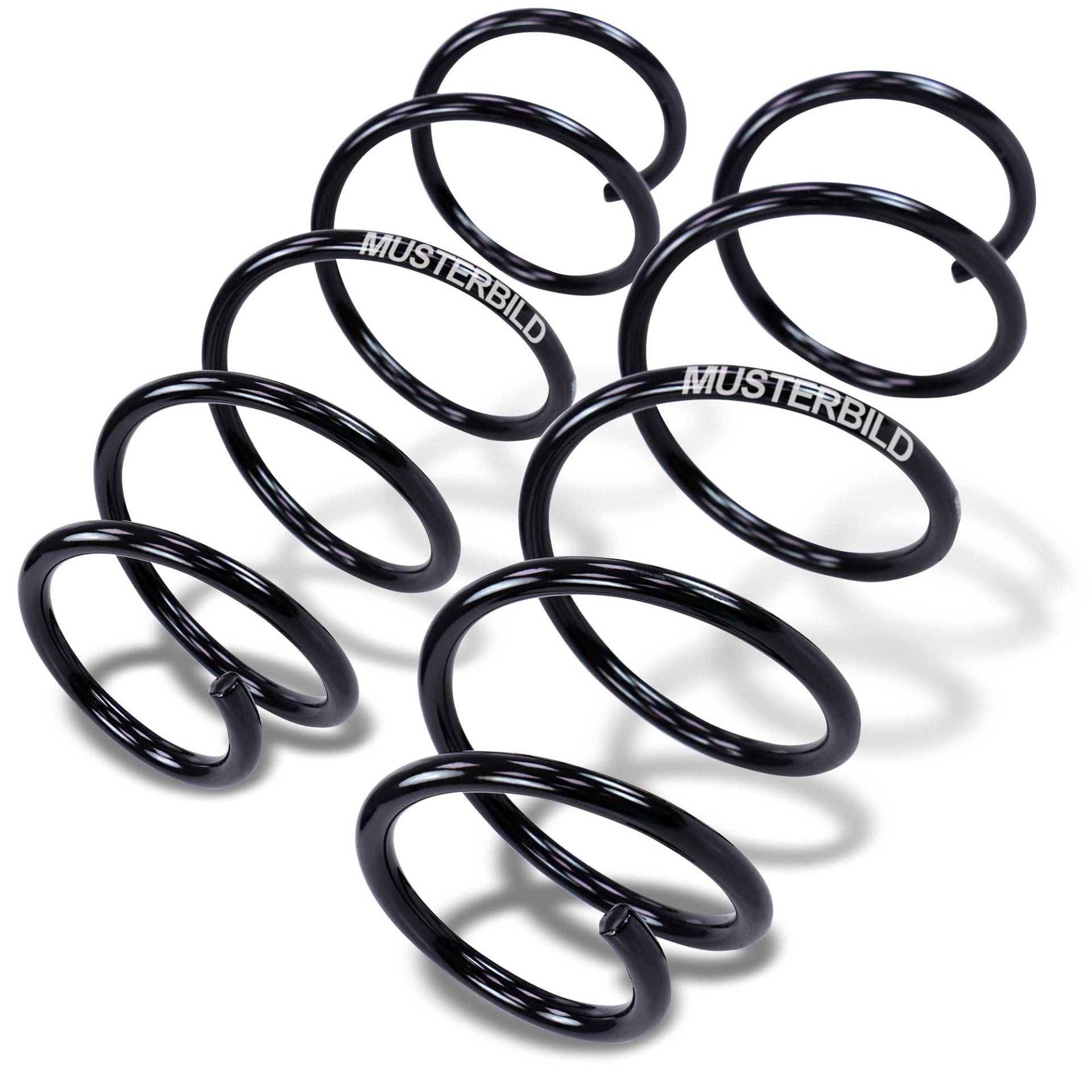 2x Feder Fahrwerksfeder hinten Hinterachse 2x Feder Fahrwerksfeder hinten Hinterachse von ENVA MADE FOR QUALITY