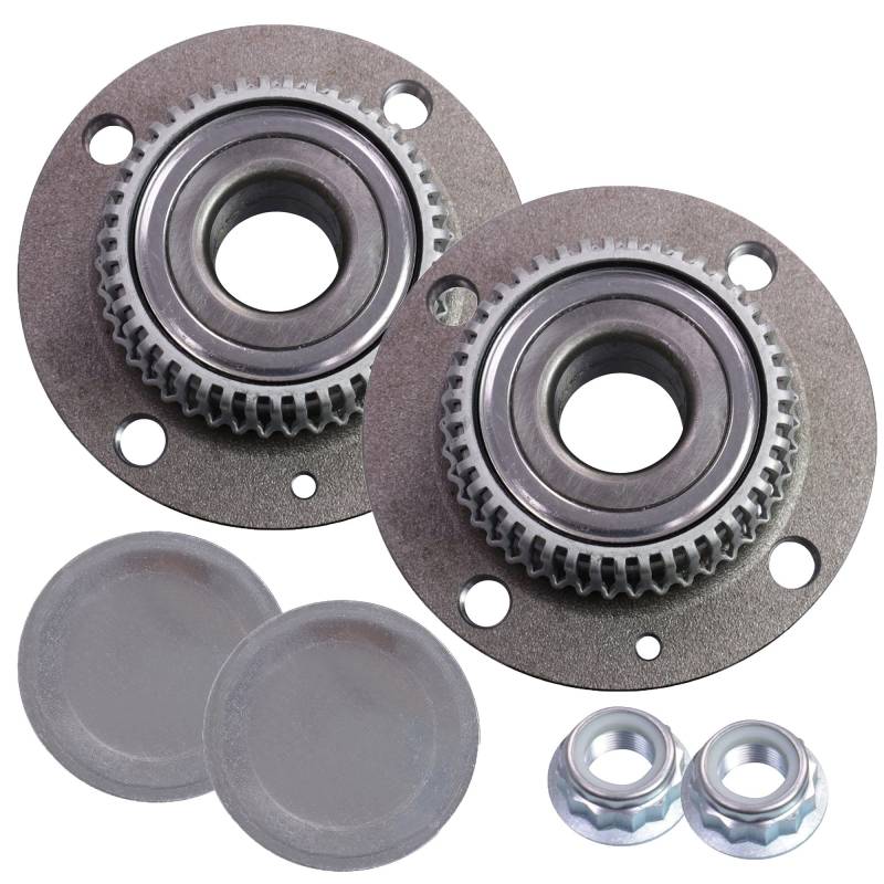 BESTPRICE 2x Radnabe hinten Radlager Radlagersatz, Kompatibel mit SEAT AROSA (6H1),CORDOBA (6K1, 6K2) (6K5),IBIZA II (6K1),IBIZA III (6K1),VW LUPO I (6X1, 6E1), POLO (6N2) (6N1) (6V2) (6V5) von BESTPRICE