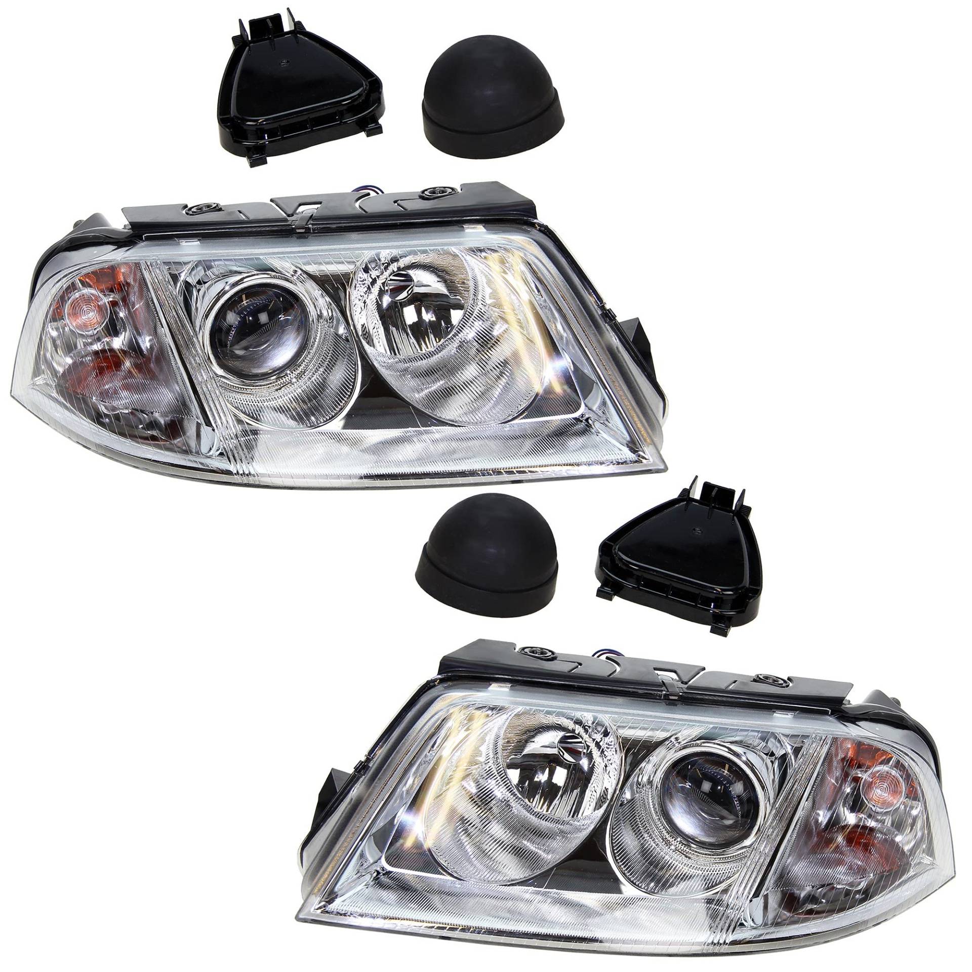 BESTPRICE 2x Hauptscheinwerfer vorne links + rechts H7 FF - Frontscheinwerfer ohne Stellmotor, Kompatibel mit VW PASSAT B5.5 (3B3), PASSAT B5.5 Variant (3B6) BESTPRICE 2x Hauptscheinwerfer vorne links + rechts H7 FF - Frontscheinwerfer ohne Stellmotor, Kompatibel mit VW PASSAT B5.5 (3B3), PASSAT B5.5 Variant (3B6) von BESTPRICE