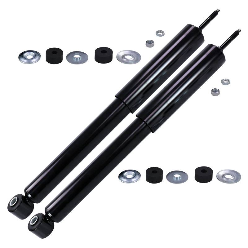 BESTPRICE 2x Gasdruck Stoßdämpfer hinten Federbein, Kompatibel mit SUZUKI GRAND VITARA I (FT, HT), VITARA (ET, TA, TD), VITARA Cabrio (ET, TA), X-90 (EL) von BESTPRICE