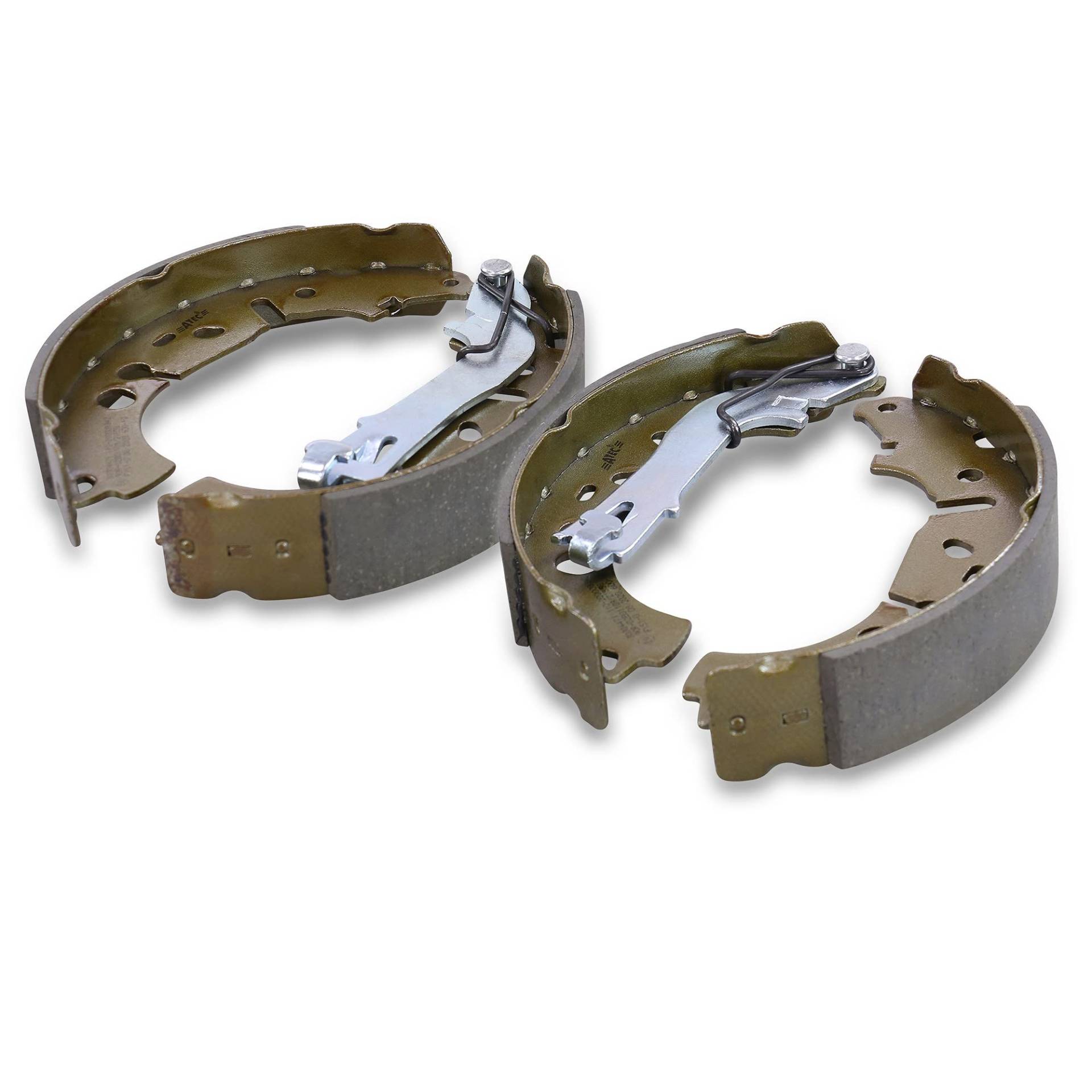 4x Bremsbacken, Satz Bremsbacken Ø228x42 für Trommelbremse hinten Hinterachse, 4x Bremsbacken, Satz Bremsbacken Ø228x42 für Trommelbremse hinten Hinterachse, von ATEC Germany