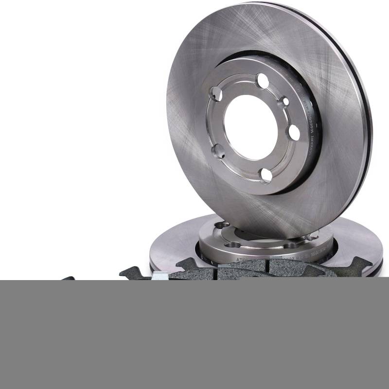 Bremsscheiben Belüftet Ø 239 MM + Bremsbeläge Bremsklötze vorne von ENVA MADE FOR QUALITY