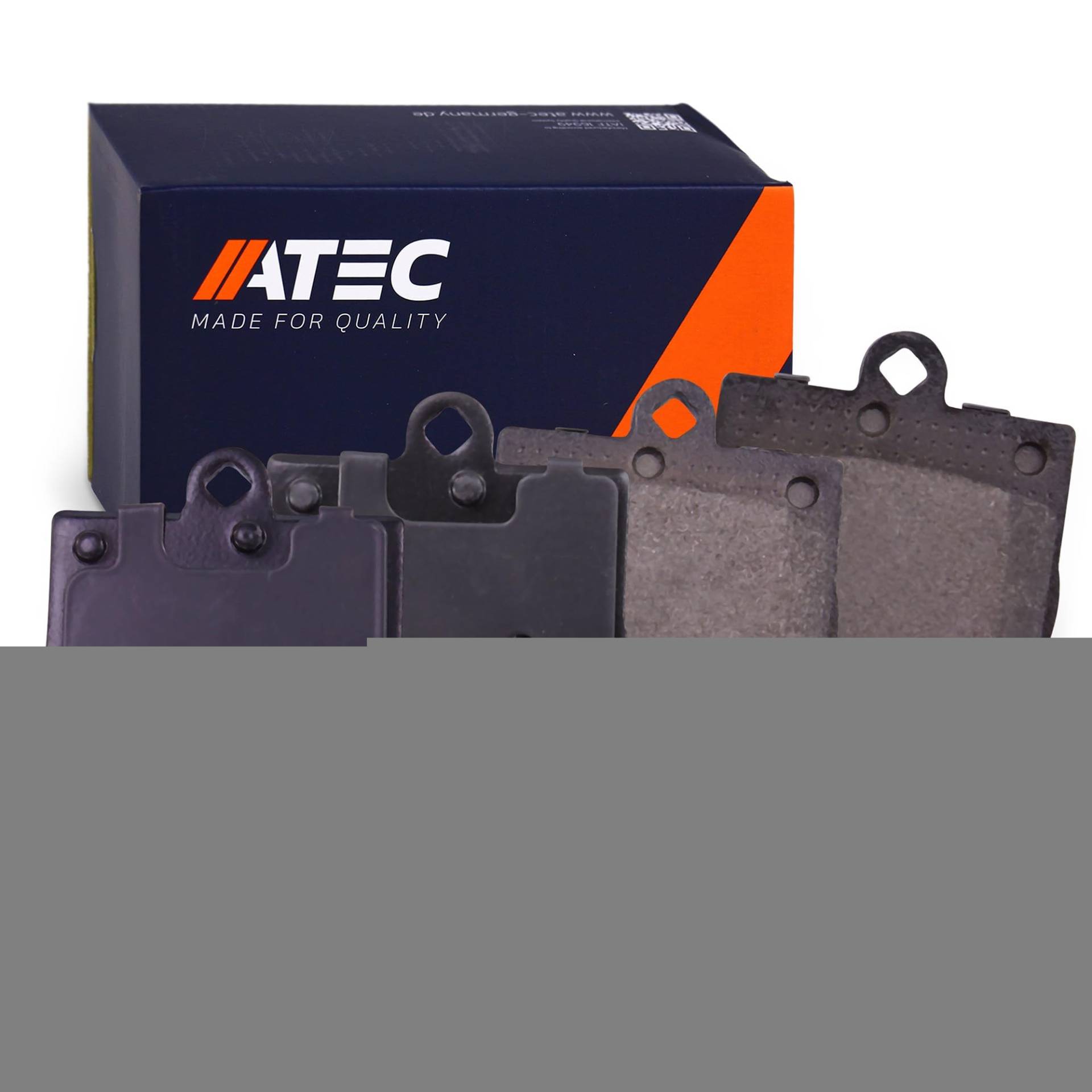 ATEC Germany Bremsbelagsatz Hinterachse, Bremsbeläge Bremsklötze hinten, 4 Stück, Kompatibel mit CHRYSLER CROSSFIRE, MERCEDES C-Klasse (W202) (W203) (CL203)(S202), CLC, CLK, E-Klasse (W210), SLK ATEC Germany Bremsbelagsatz Hinterachse, Bremsbeläge Bremsklötze hinten, 4 Stück, Kompatibel mit CHRYSLER CROSSFIRE, MERCEDES C-Klasse (W202) (W203) (CL203)(S202), CLC, CLK, E-Klasse (W210), SLK von ATEC Germany