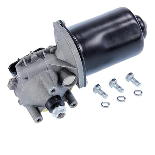 ATEC Germany Scheibenwischermotor 12v vorne, Wischermotor Frontscheibe inkl. Anbaumaterial von ATEC Germany