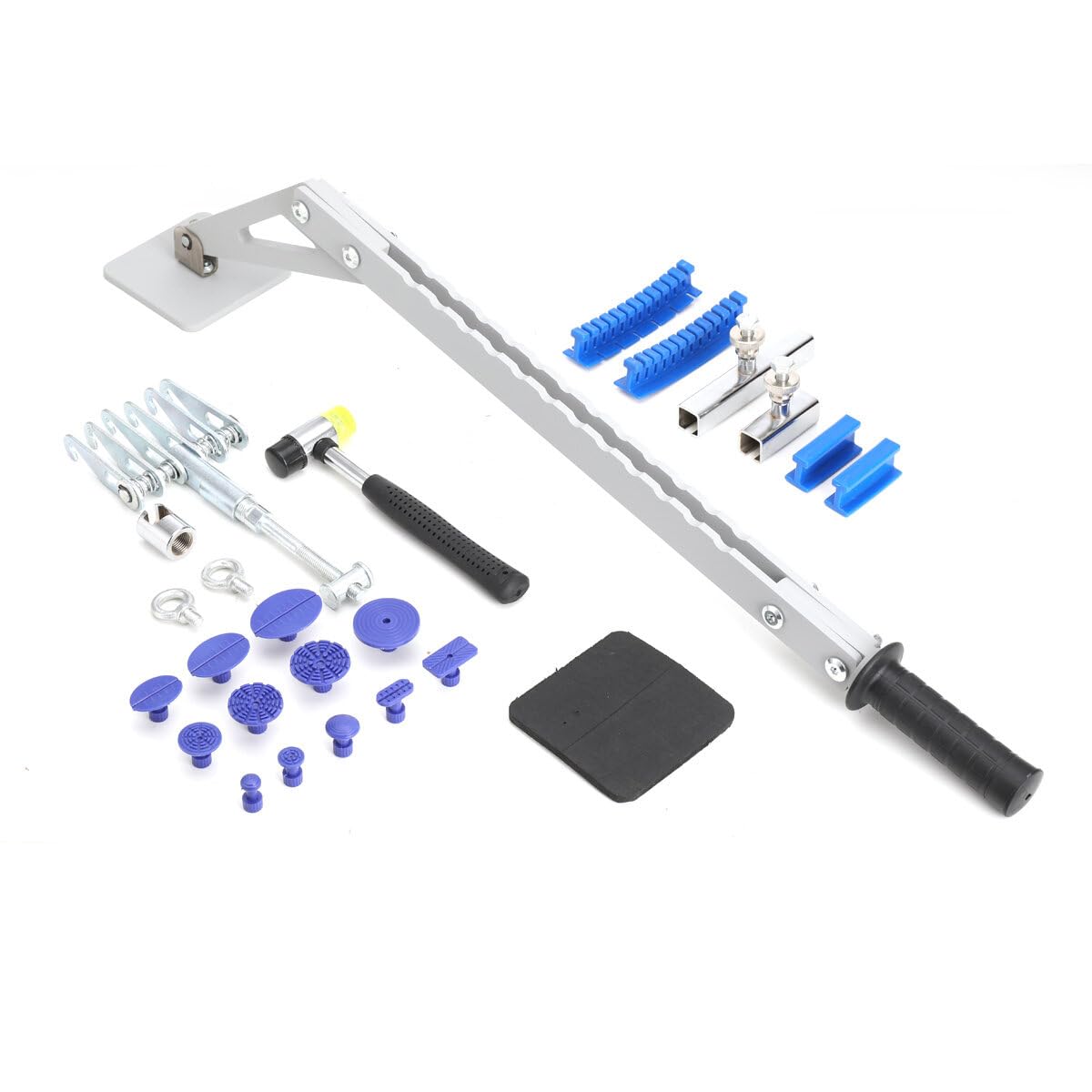 ATEdata Auto Dellen Reparaturset, Dellen Reparatur Ausbeulwerkzeug Dent Puller Set AutoKarosserie Werkzeug Set mit T Dent Abzieher, für Autokörper Motorrad Türen und Kühlschränken ATEdata Auto Dellen Reparaturset, Dellen Reparatur Ausbeulwerkzeug Dent Puller Set AutoKarosserie Werkzeug Set mit T Dent Abzieher, für Autokörper Motorrad Türen und Kühlschränken von ATEdata