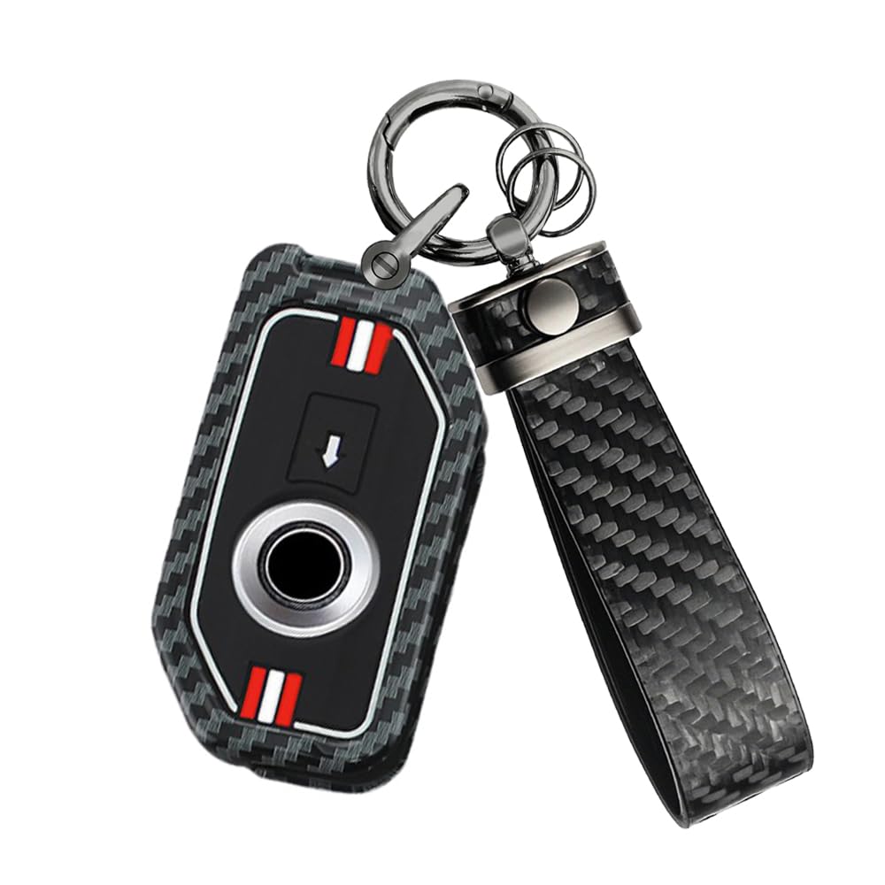ATFIGII Schlüsselhülle Metall Autoschlüssel Hülle kompatibel mit BMW R1200GS R1250GS R1250R R1200RT GS1250 GS1200 900xr F750GS F900R S1000R Schlüsselschutz Cover mit Schlüsselanhänger E-Schwarz ATFIGII Schlüsselhülle Metall Autoschlüssel Hülle kompatibel mit BMW R1200GS R1250GS R1250R R1200RT GS1250 GS1200 900xr F750GS F900R S1000R Schlüsselschutz Cover mit Schlüsselanhänger E-Schwarz von ATFIGII