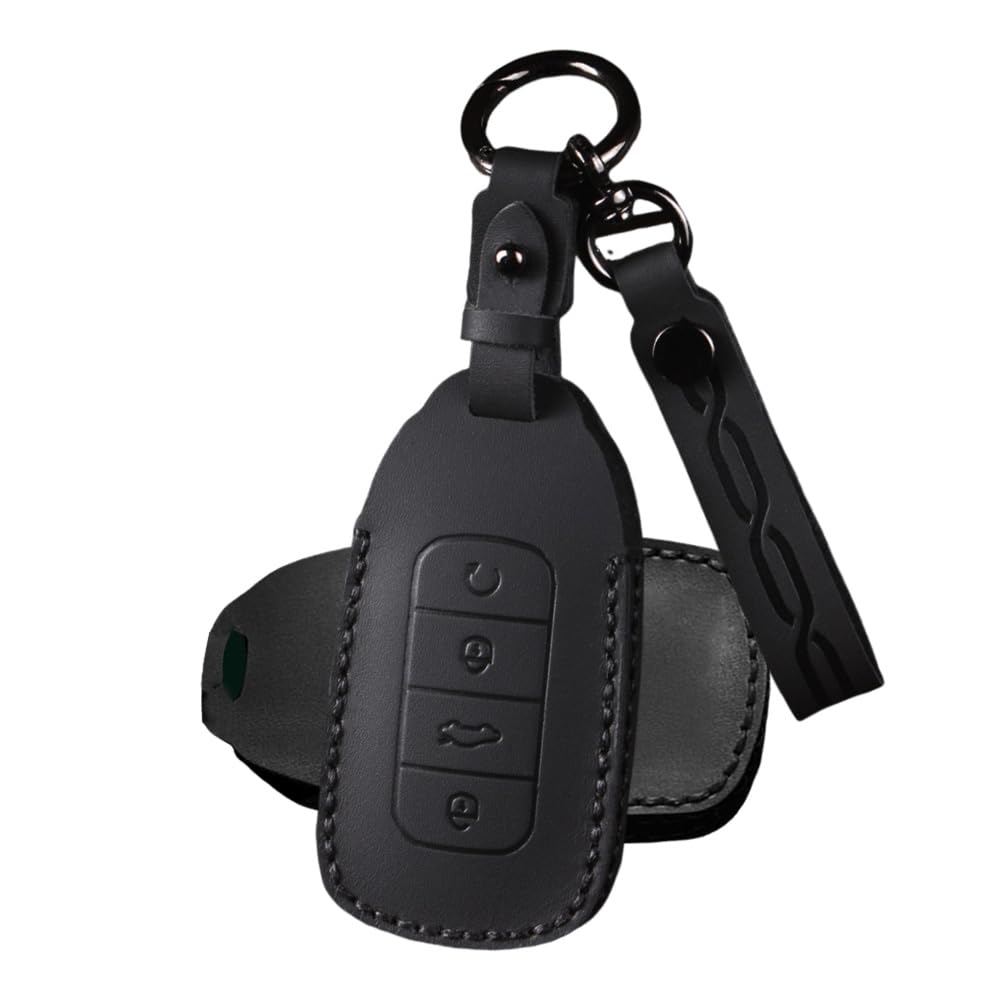 ATFIGII Schlüsselhülle kompatibel mit Chery Omoda 5 Tiggo 7 Tiggo 8 Tiggo 8 Pro für Jaecoo 7 Autoschlüssel Schutz Hülle Leder Schlüsselcover mit Schlüsselanhänger 4 Tasten C Schwarz ATFIGII Schlüsselhülle kompatibel mit Chery Omoda 5 Tiggo 7 Tiggo 8 Tiggo 8 Pro für Jaecoo 7 Autoschlüssel Schutz Hülle Leder Schlüsselcover mit Schlüsselanhänger 4 Tasten C Schwarz von ATFIGII