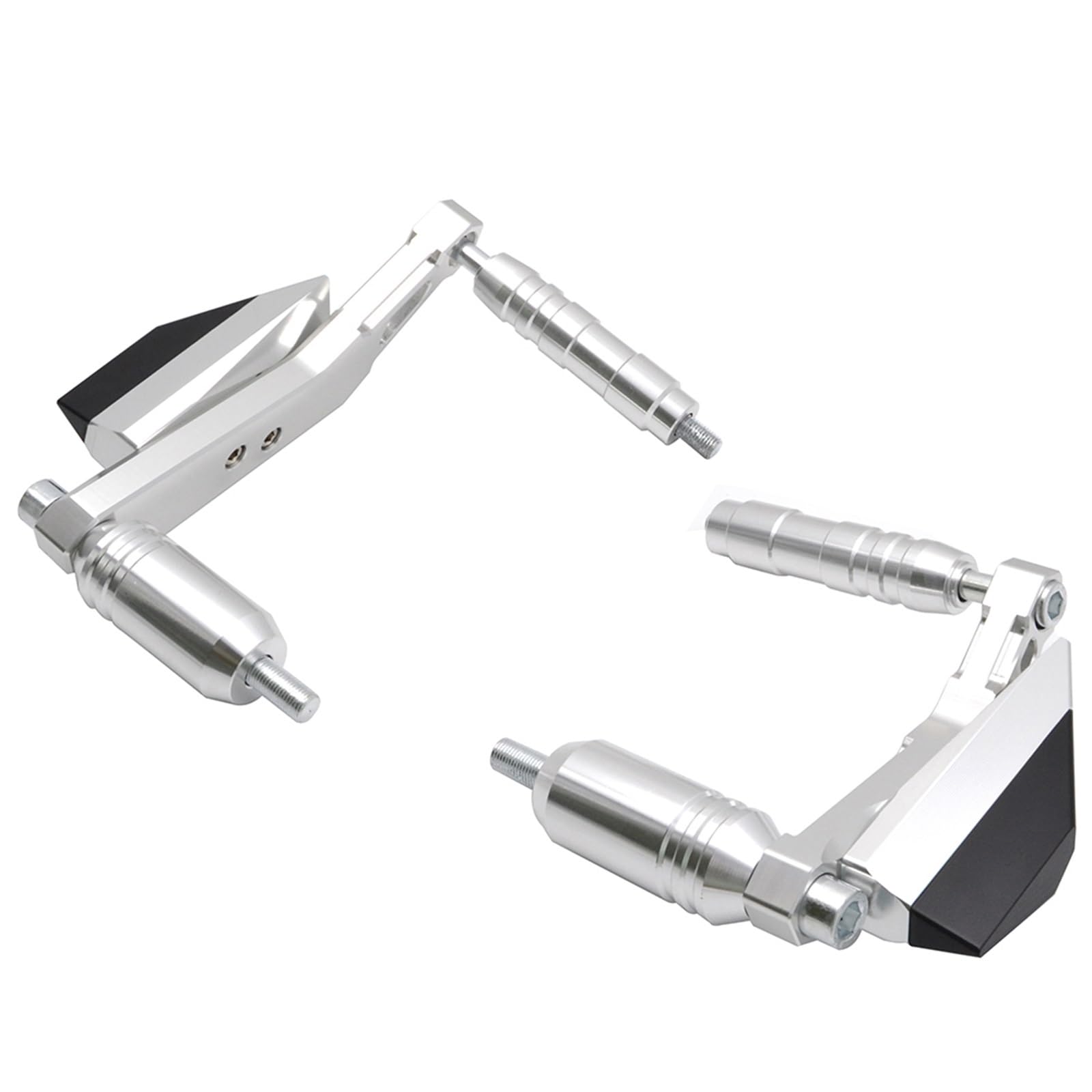 Motorrad-Rahmenverkleidungen Frame Slider Protector Guard for Ya.ma.ha for MT07 FZ07 MT FZ 07 2013-2020 Engine Protection Sliders Accessories Motorrad-Motorschutz(Silver) von ATGQBCF