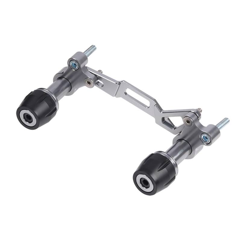 Motorrad-Rahmenverkleidungen Für Aprilia Für SRGT200 SR GT 200 GT 2022 2023 Motorradzubehör Schalldämpfer Auspuff Sliders Crash Pad Protector Fallen Motorrad-Motorschutz(Gray) von ATGQBCF