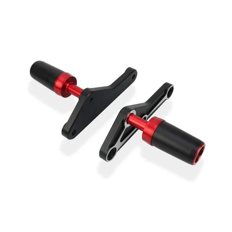 Motorrad-Rahmenverkleidungen Für Ducati XDIAVEL 1260 1260S X DIAVEL 2016-2022 Motorrad CNC Absturzsicherung Rahmen Slider Verkleidung Schutz Crash Pad Schutz Motorrad-Motorschutz(H-Red) von ATGQBCF