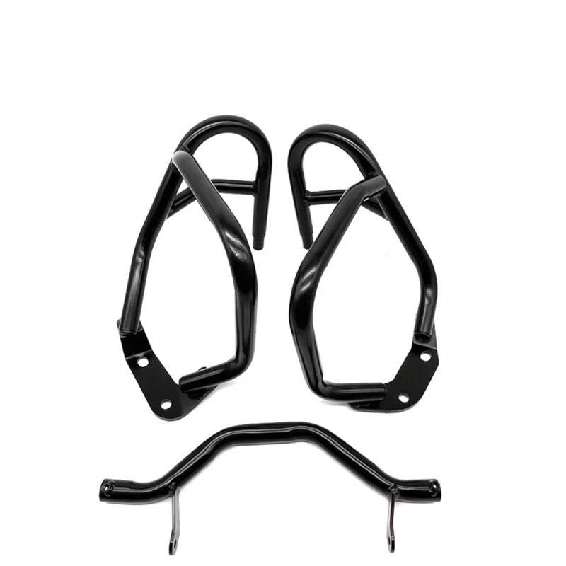 Motorrad-Rahmenverkleidungen Für R1200GS R1200 GS R 1200 GS 2004 2005 2006 2007-2011 2012 Motorrad Oberen Und Unteren Crash Bar Motor Schutz Stoßstange Protector Motorrad-Motorschutz(Lower Black) von ATGQBCF