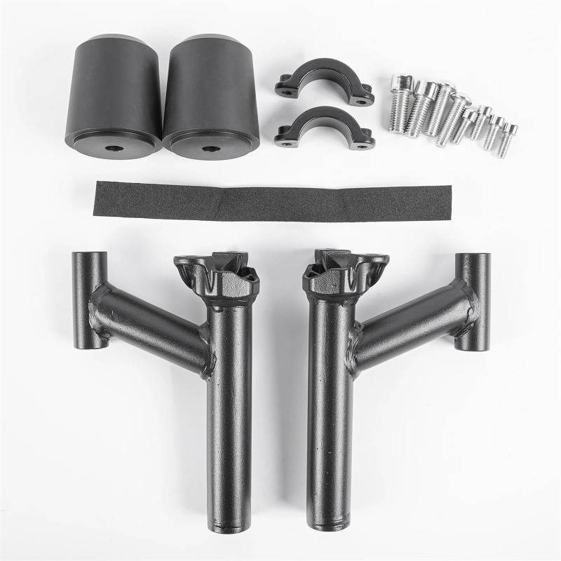 Motorrad-Rahmenverkleidungen Für RC390 2022 2023 Zubehör Motorrad Front Rahmen Slider Crash Pad Fallende Schutz Schutz Abdeckung Motorrad-Motorschutz von ATGQBCF