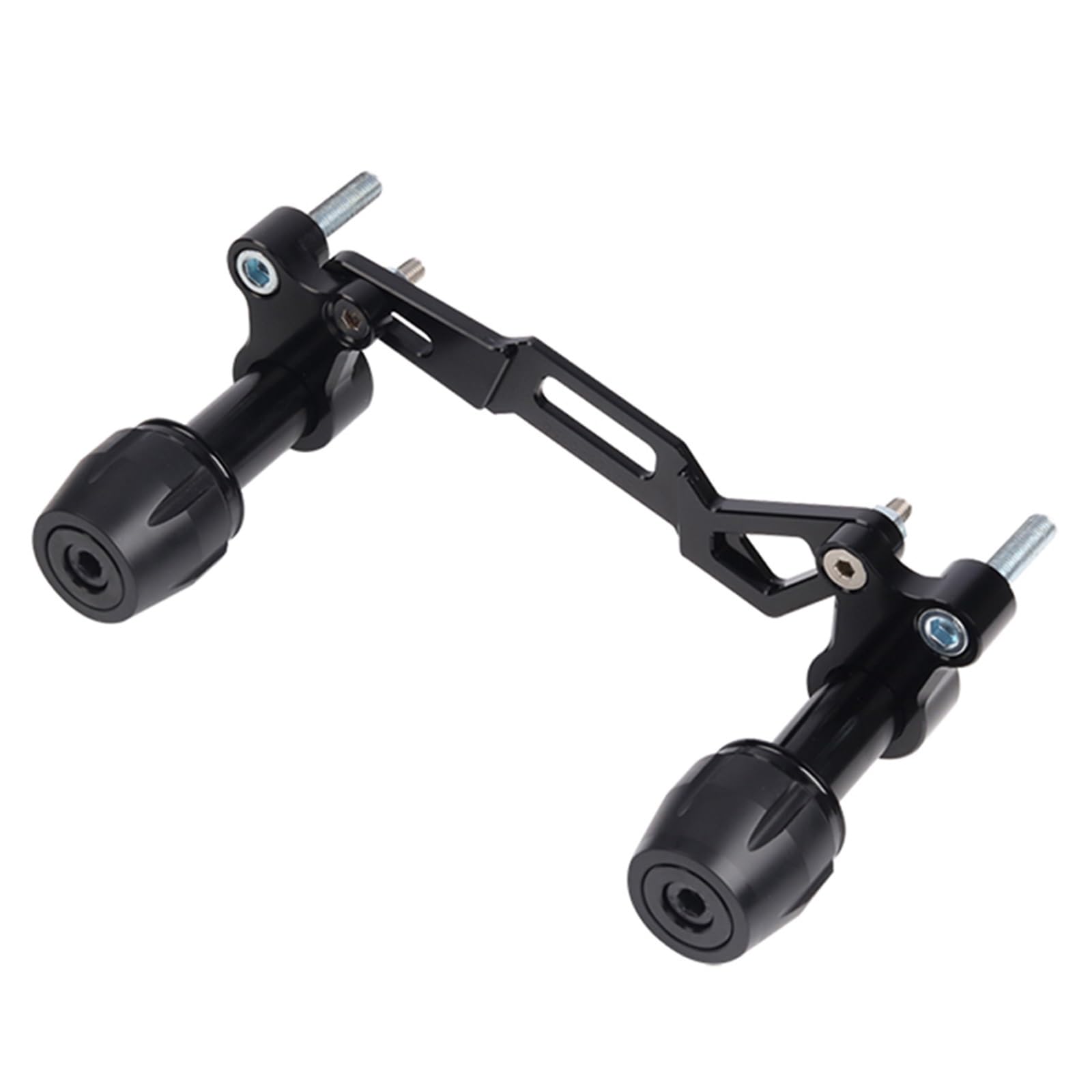 Motorrad-Rahmenverkleidungen Für SYM Für Jet-X 125 Jet-X 150 X125 X150 JETX Motorrad Zubehör Schalldämpfer Auspuff Sliders Crash Pad Herbst Fallen Motorrad-Motorschutz(Black) von ATGQBCF