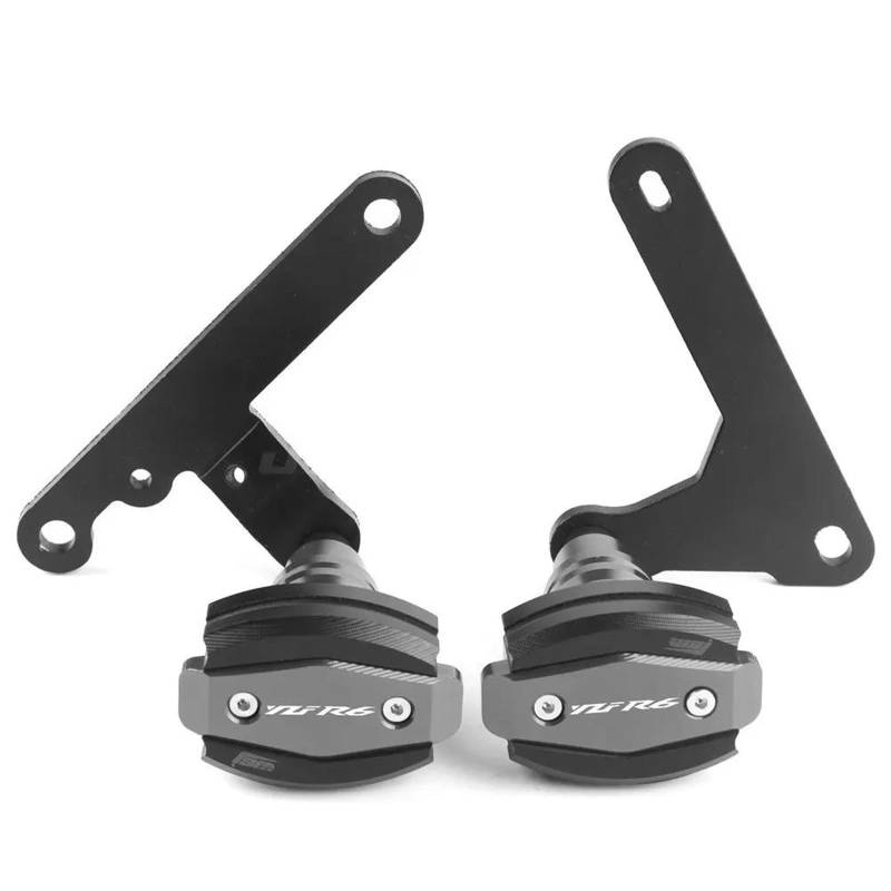 Motorrad-Rahmenverkleidungen Für YZF-R6 YZFR6 YZF R6 2017-2021 2020 2019 Motorrad Absturzsicherung Rahmen Slider Verkleidung Schutz Crash Pad Schutz Motorrad-Motorschutz(Z-Titanium) von ATGQBCF