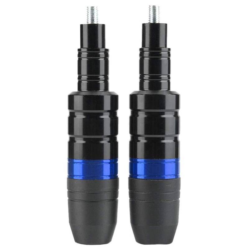 Motorrad-Rahmenverkleidungen Motorrad Anti Fallende Stange Roller Motorrad Aluminium Motor Shatter Crash Rahmen Slider Protector Stick Crash Bar Motorrad-Motorschutz(Blue) von ATGQBCF