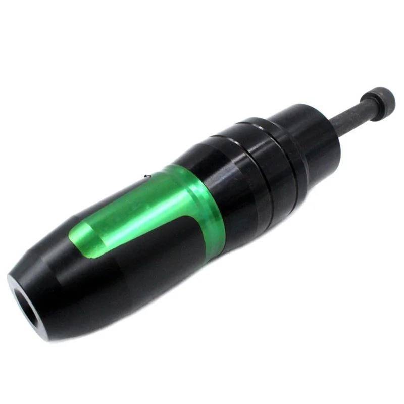 Motorrad-Rahmenverkleidungen Motorrad CNC Rahmen Crash Pads Auspuff Sliders Crash Protector Für FZ6 FZ6S FZ 6 FZ6S Motorrad-Motorschutz(1 Piece of Green) von ATGQBCF