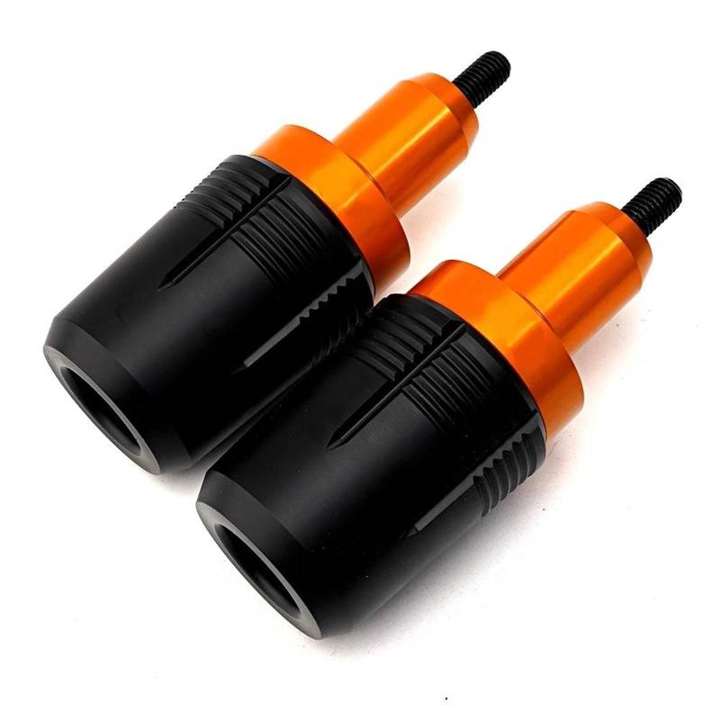 Motorrad-Rahmenverkleidungen Motorrad CNC Zubehör Rahmen Slider Falling Protector Motor Crash Pad Für Rebel 500 CMX500 2017 2018-2023 Motorrad-Motorschutz(1 Pair Orange) von ATGQBCF